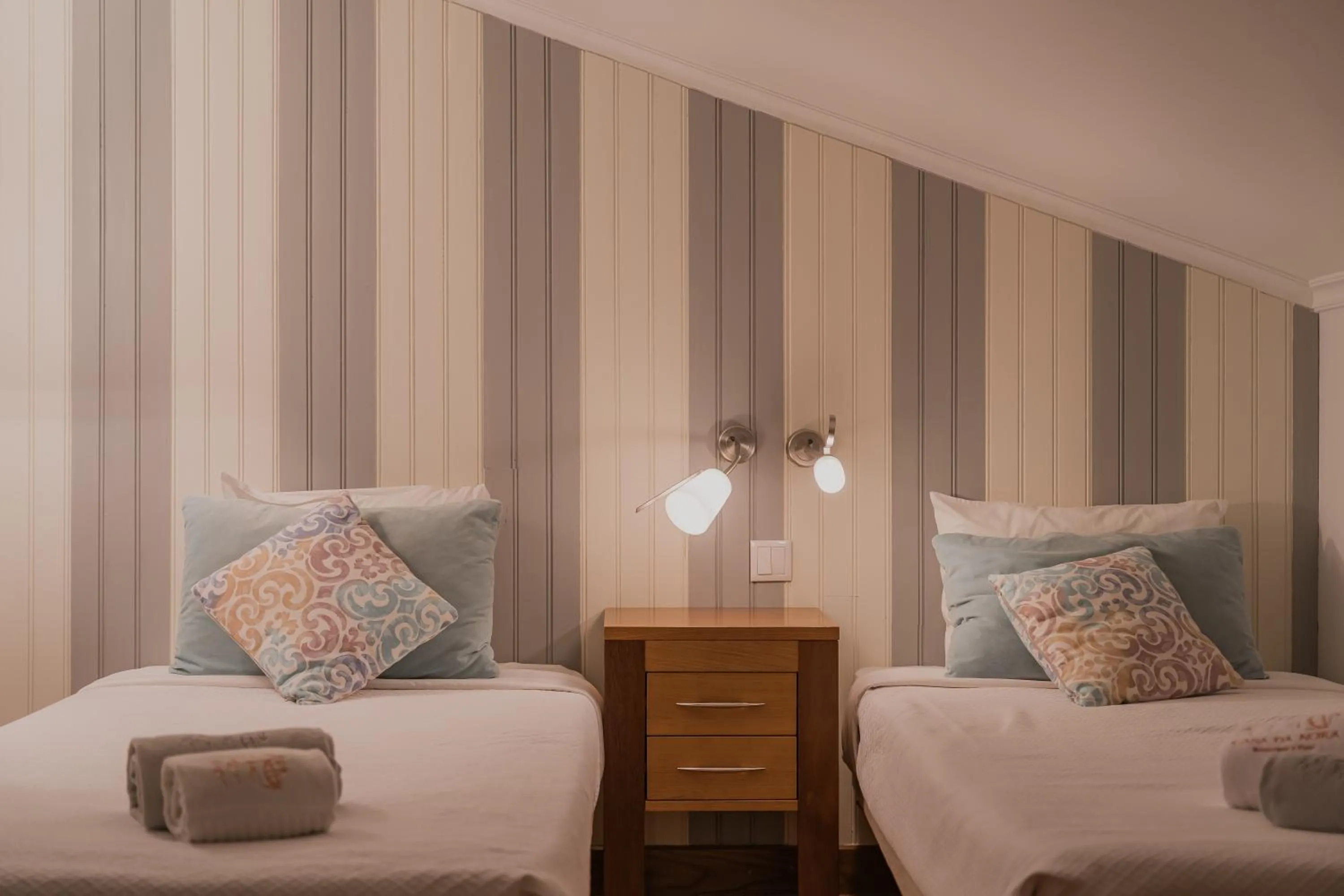 Bed in Hotel Casa da Nora