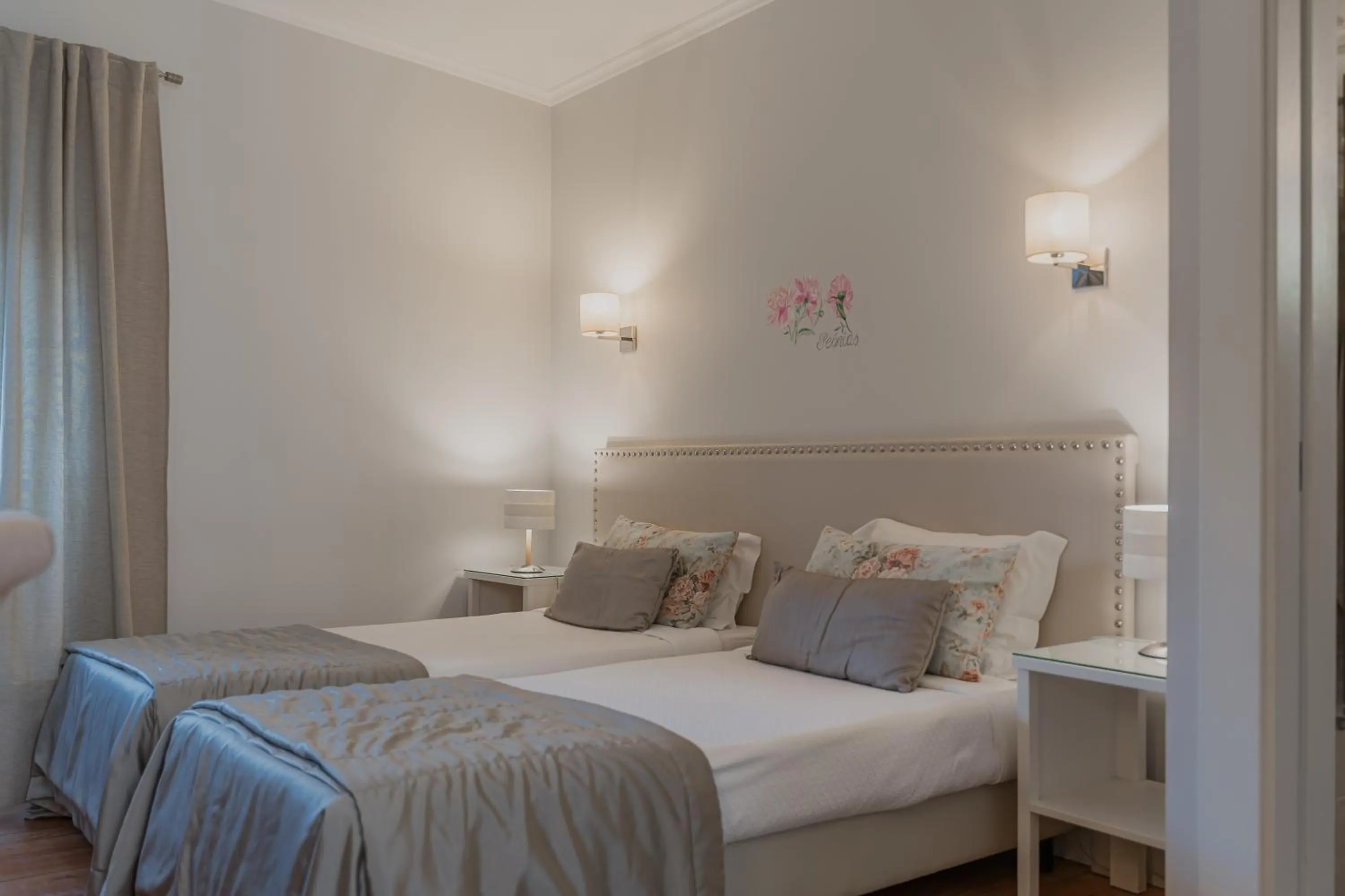 Bed in Hotel Casa da Nora