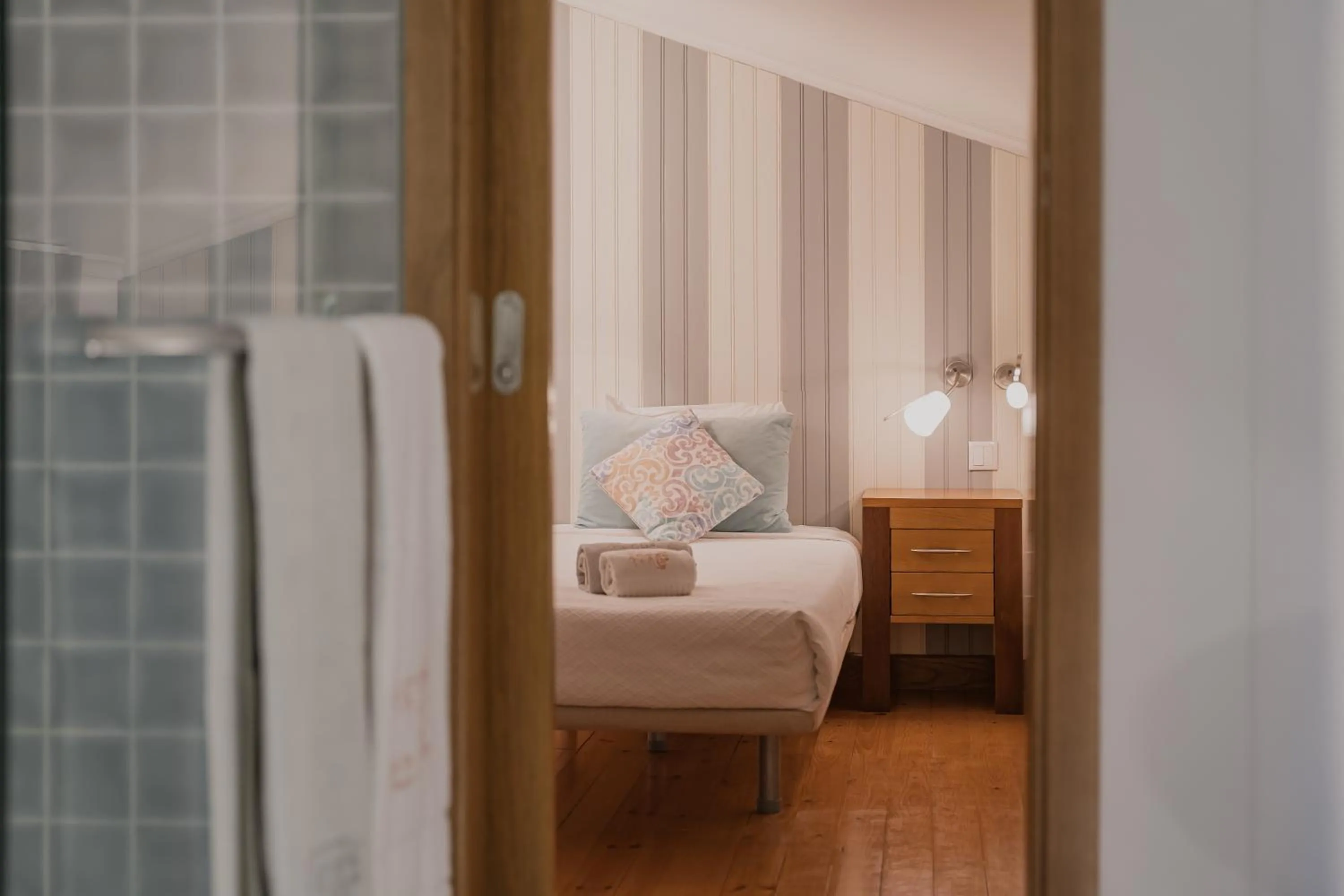 Bed in Hotel Casa da Nora