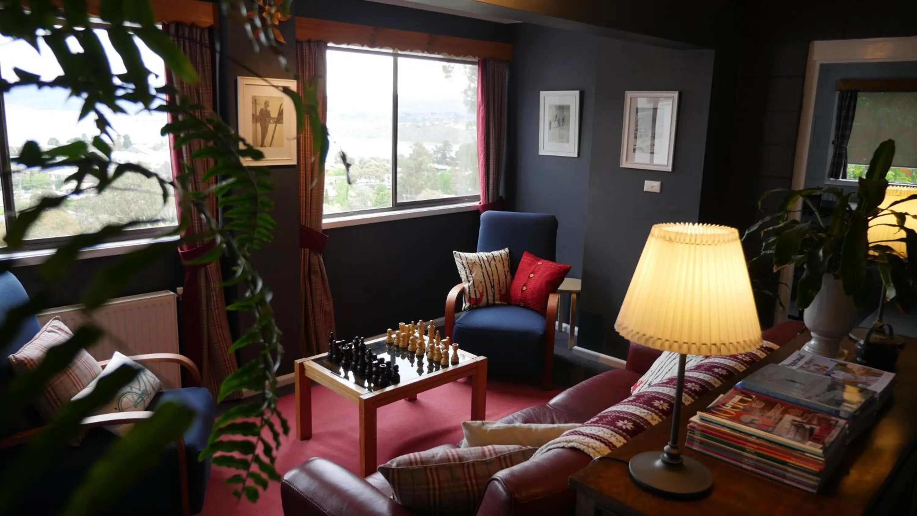 Lobby or reception in Troldhaugen Lodge - Adults Only