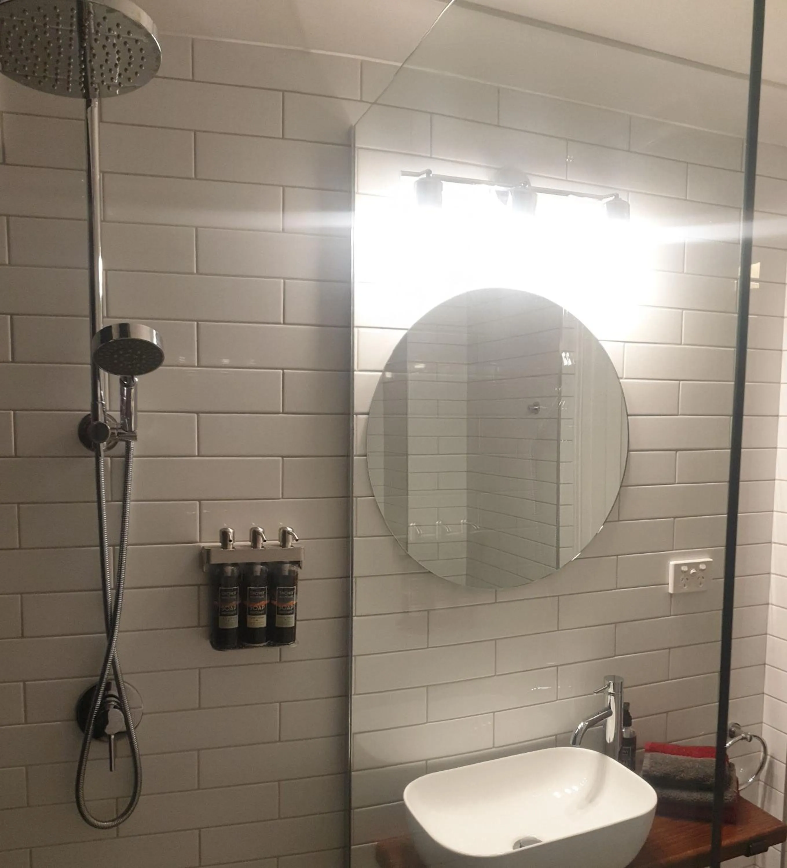 Bathroom in Troldhaugen Lodge - Adults Only