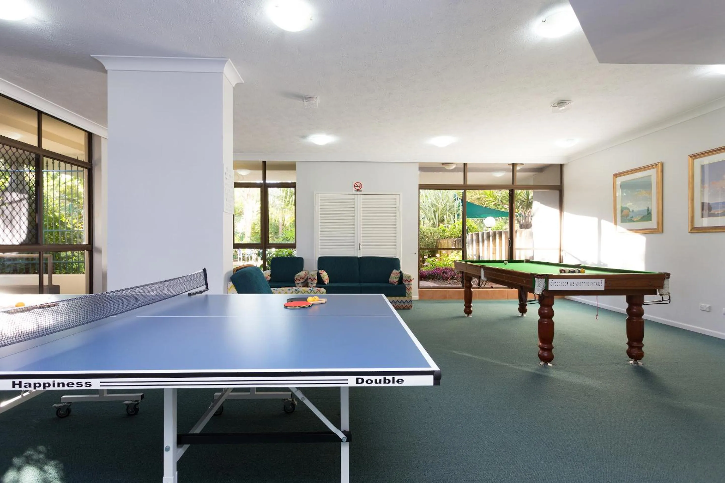 Game Room in Capricornia Apartments
