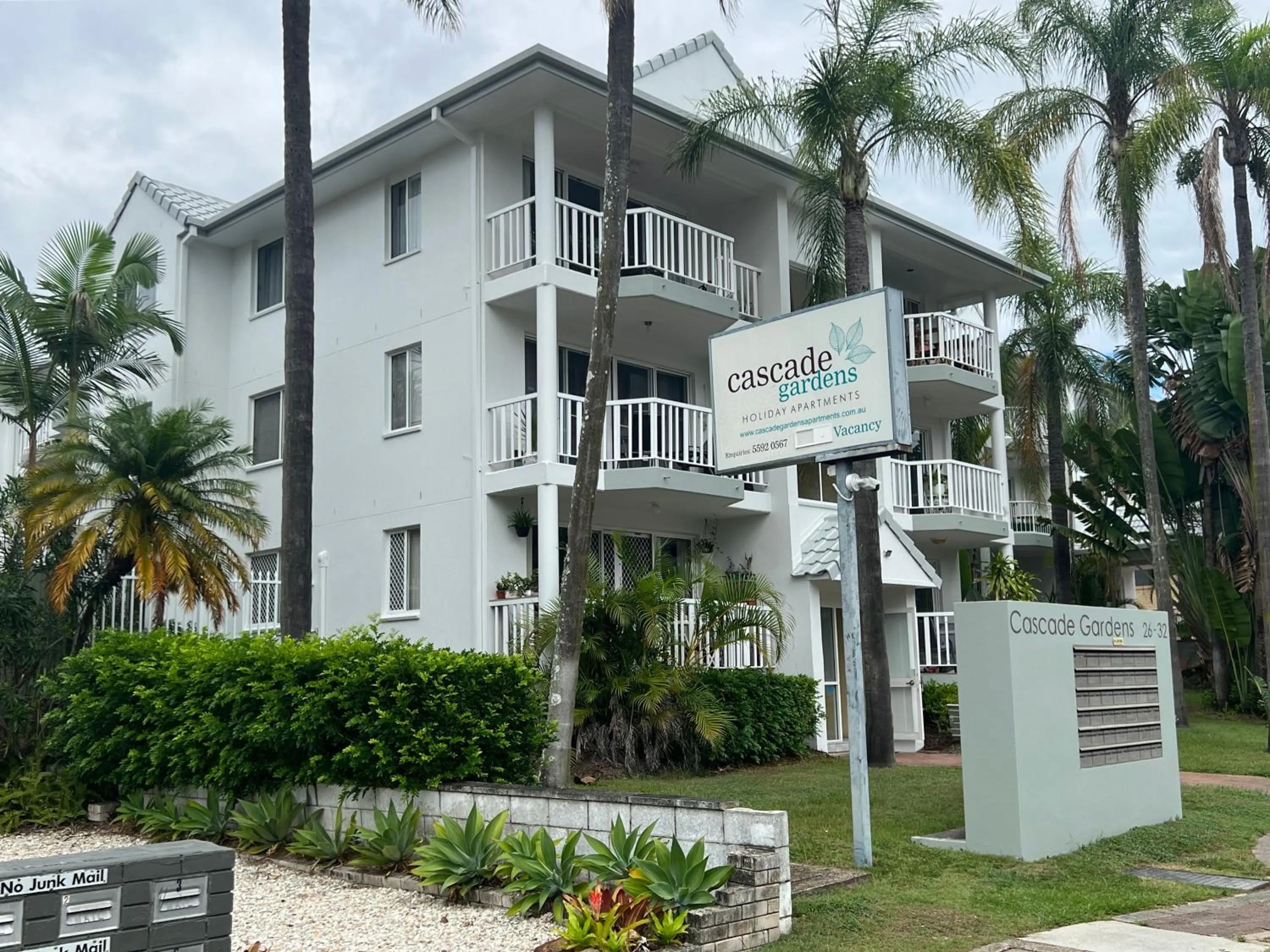 Property building in Cascade Gardens Apartments