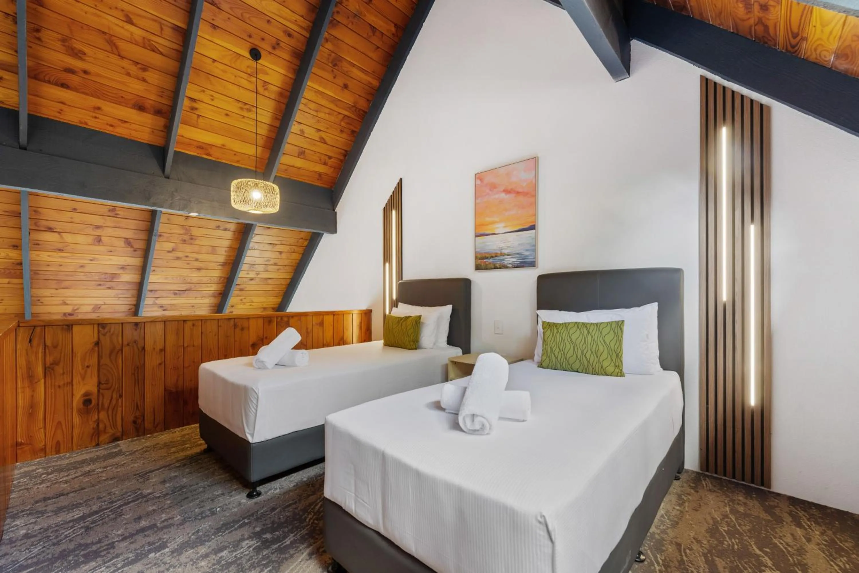 Bed in Wylie Court Motor Lodge