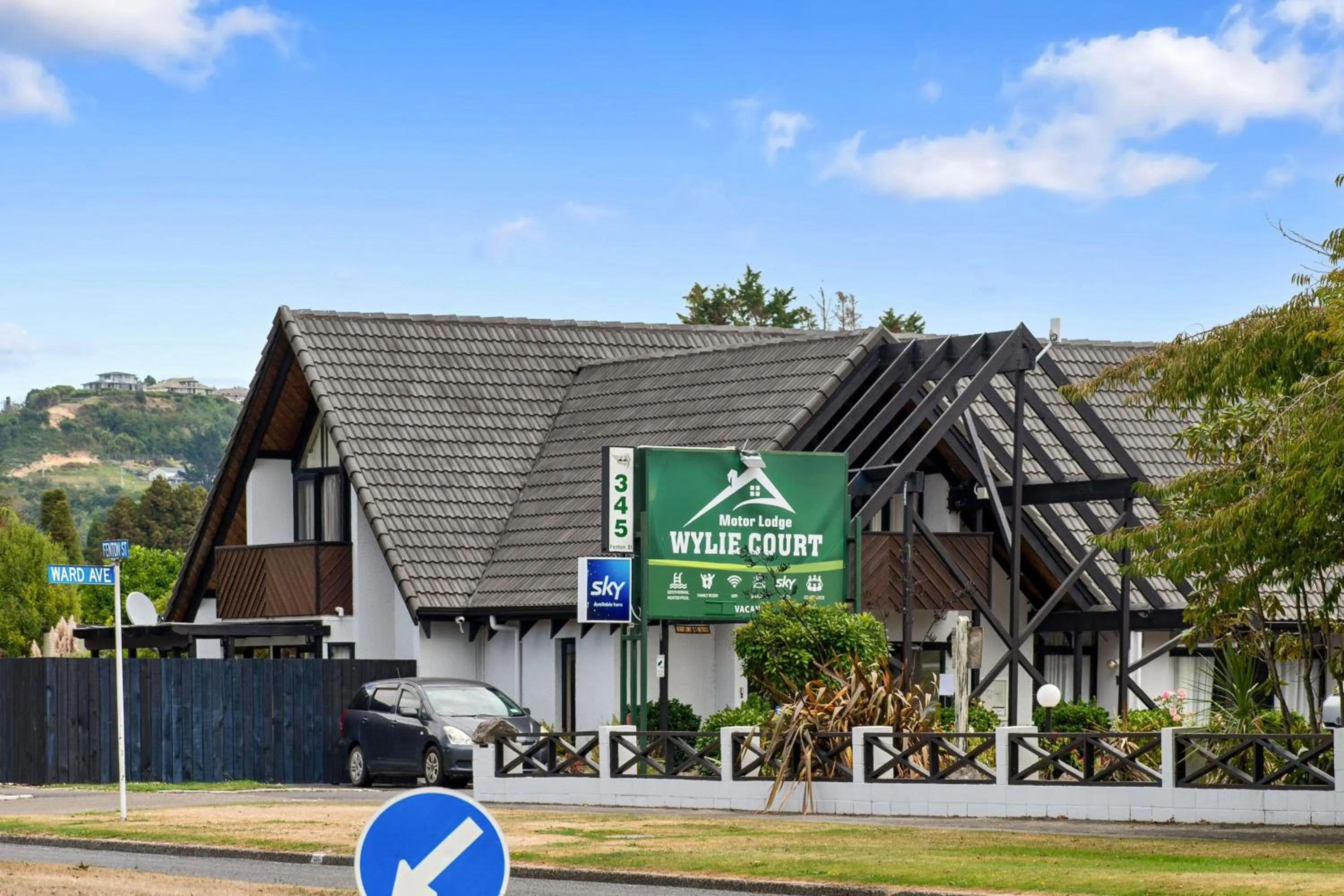 Property building in Wylie Court Motor Lodge