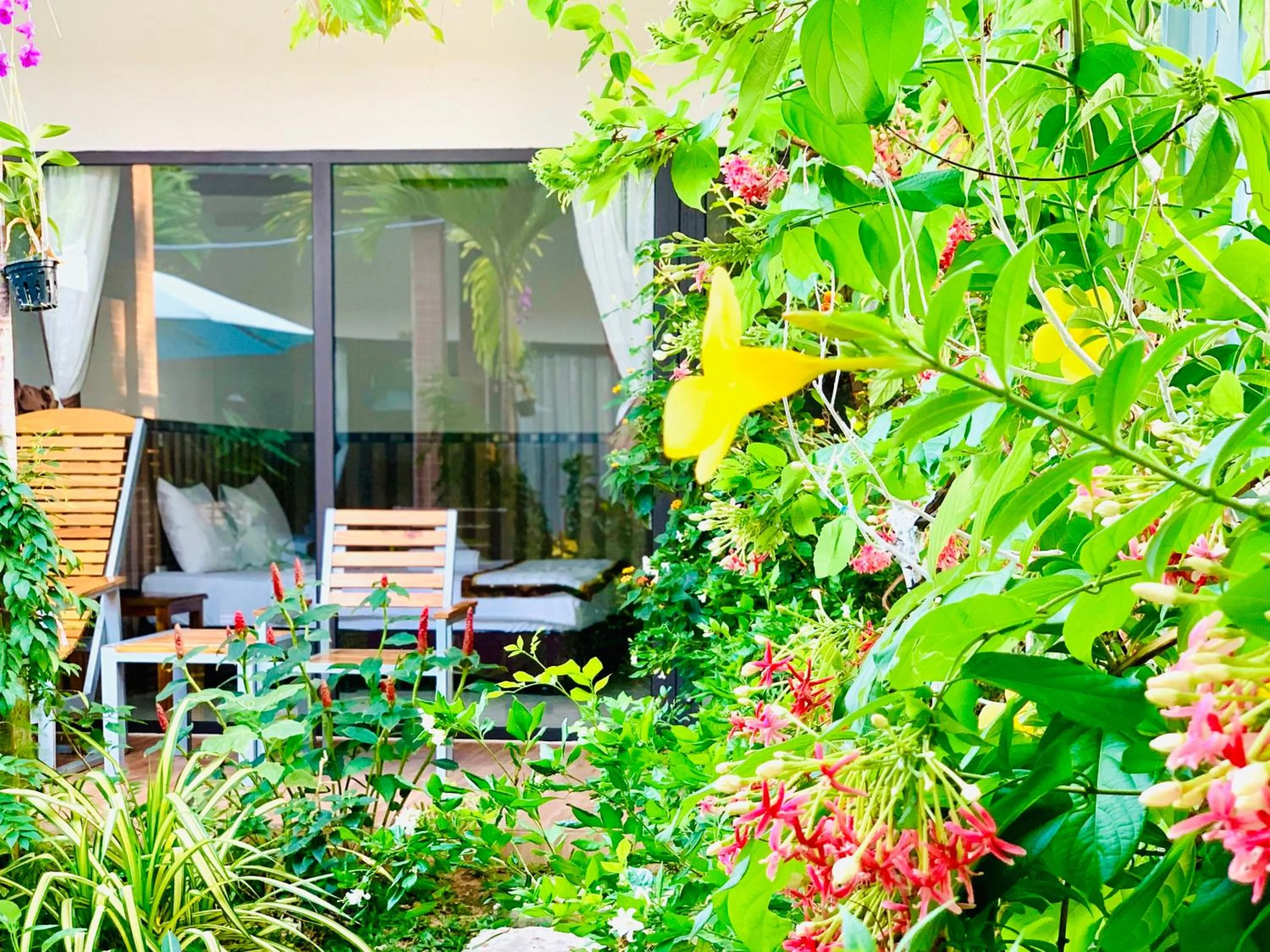 Patio in Canary Bungalow