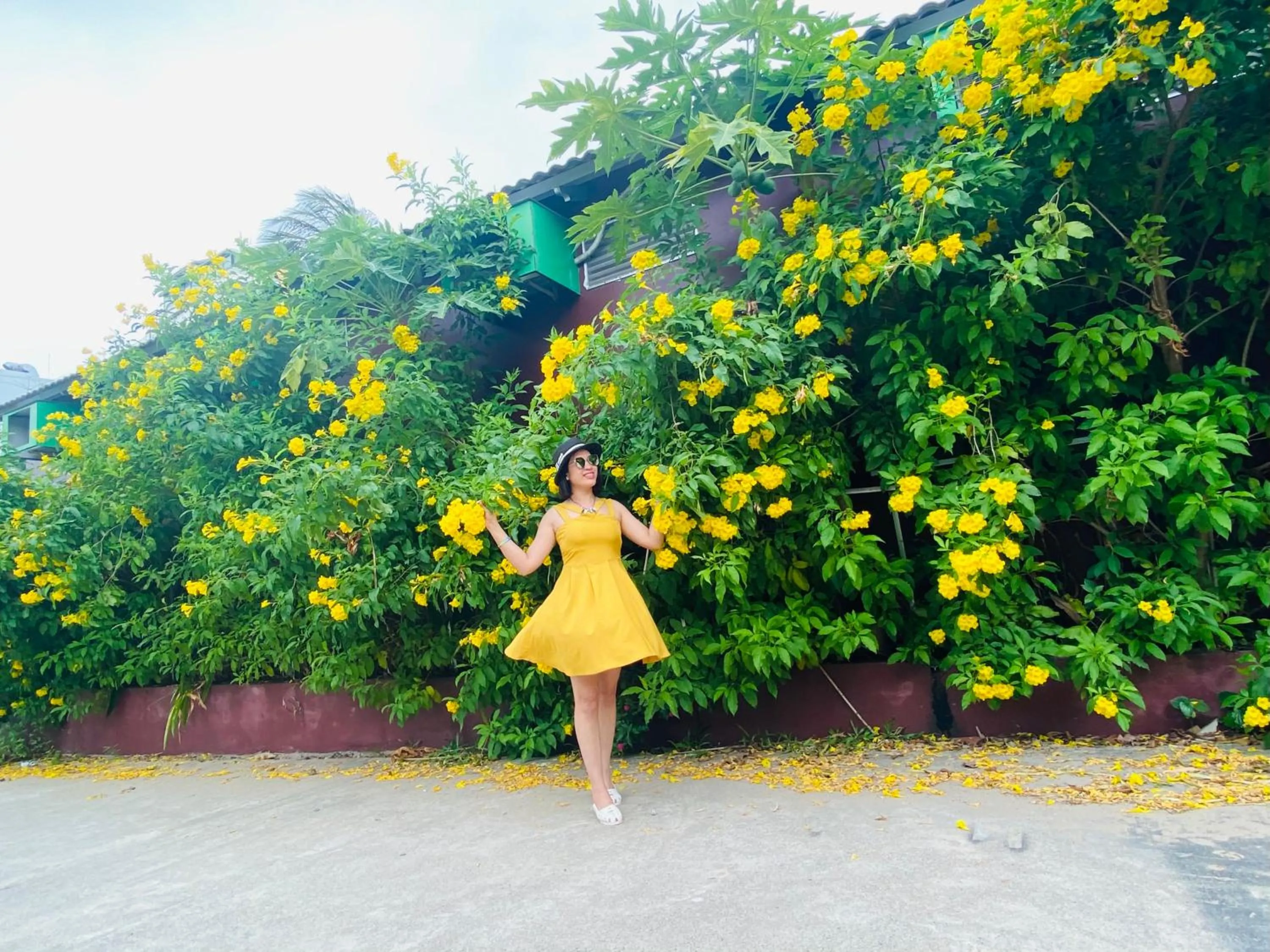 People in Canary Bungalow