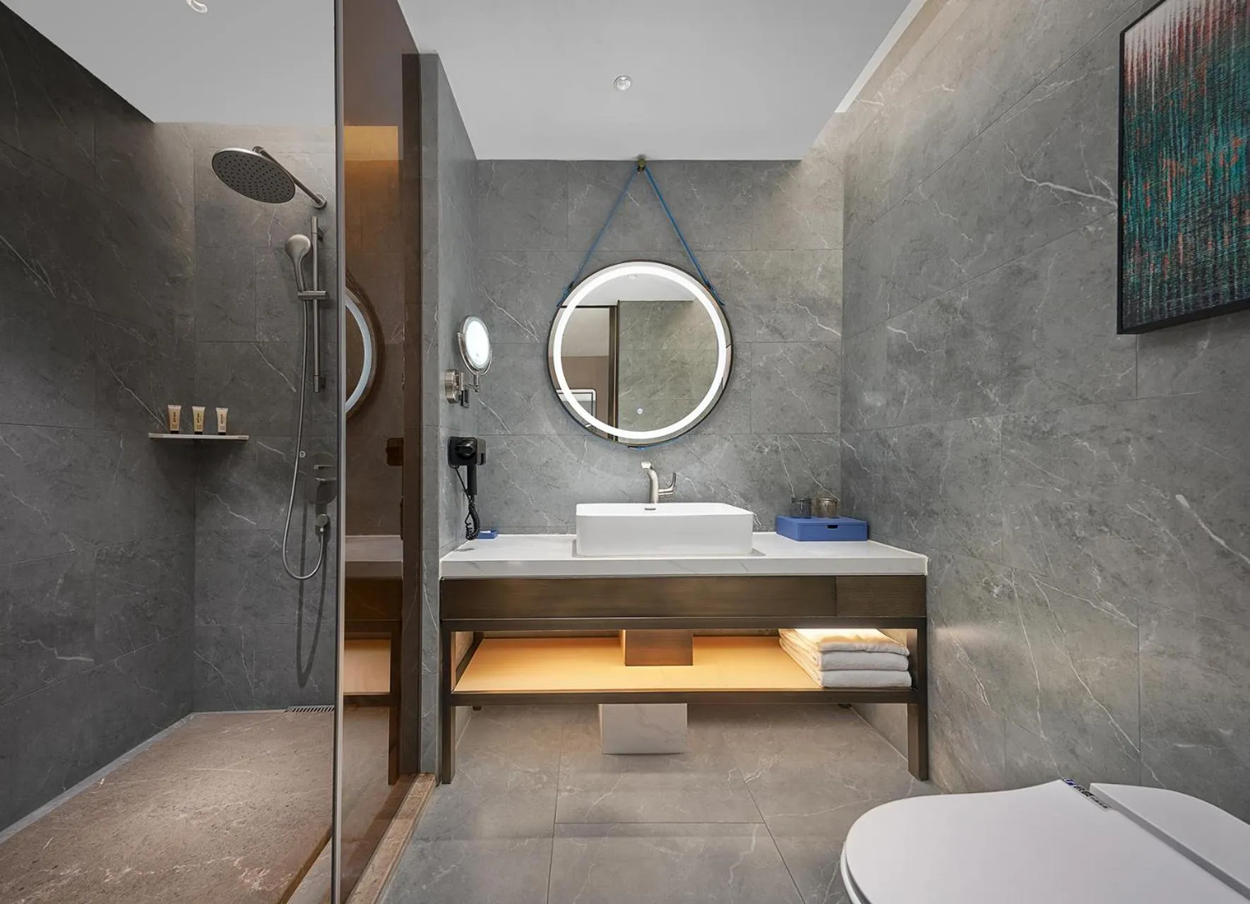 Toilet in Fengyue Light Shang Hotel Guangzhou Baiyun Airport Store