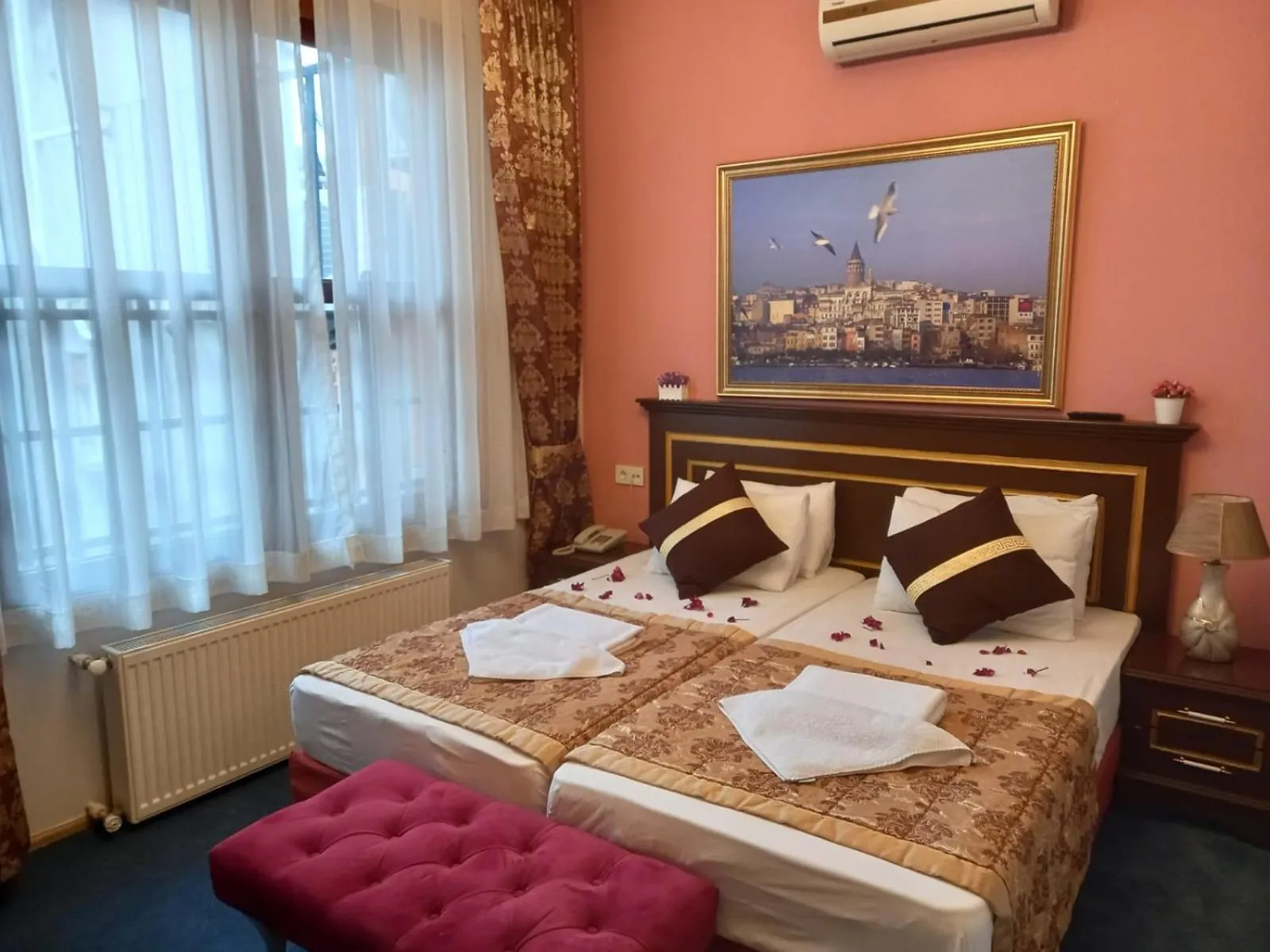 Bedroom, Bed in Emirhan Hotel, Sultanahmet