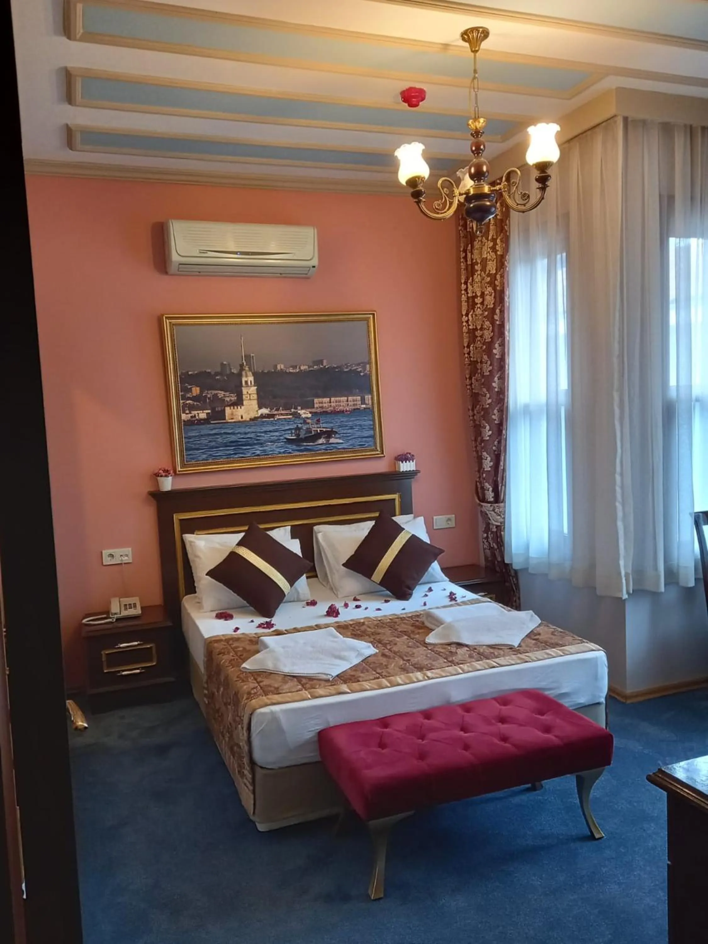 Bedroom, Bed in Emirhan Hotel, Sultanahmet