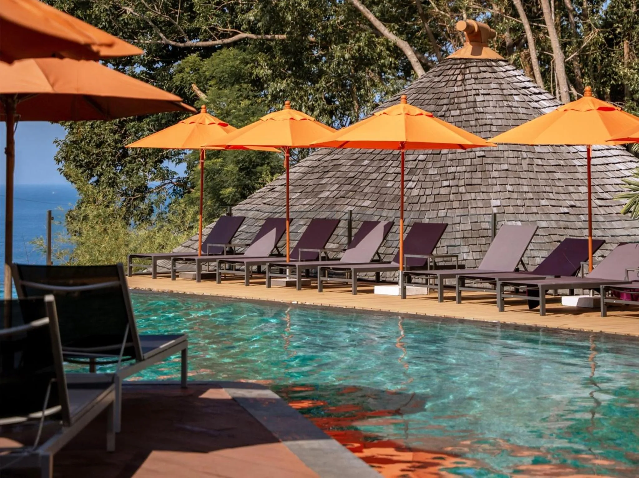 Swimming pool in Kalima Resort and Spa