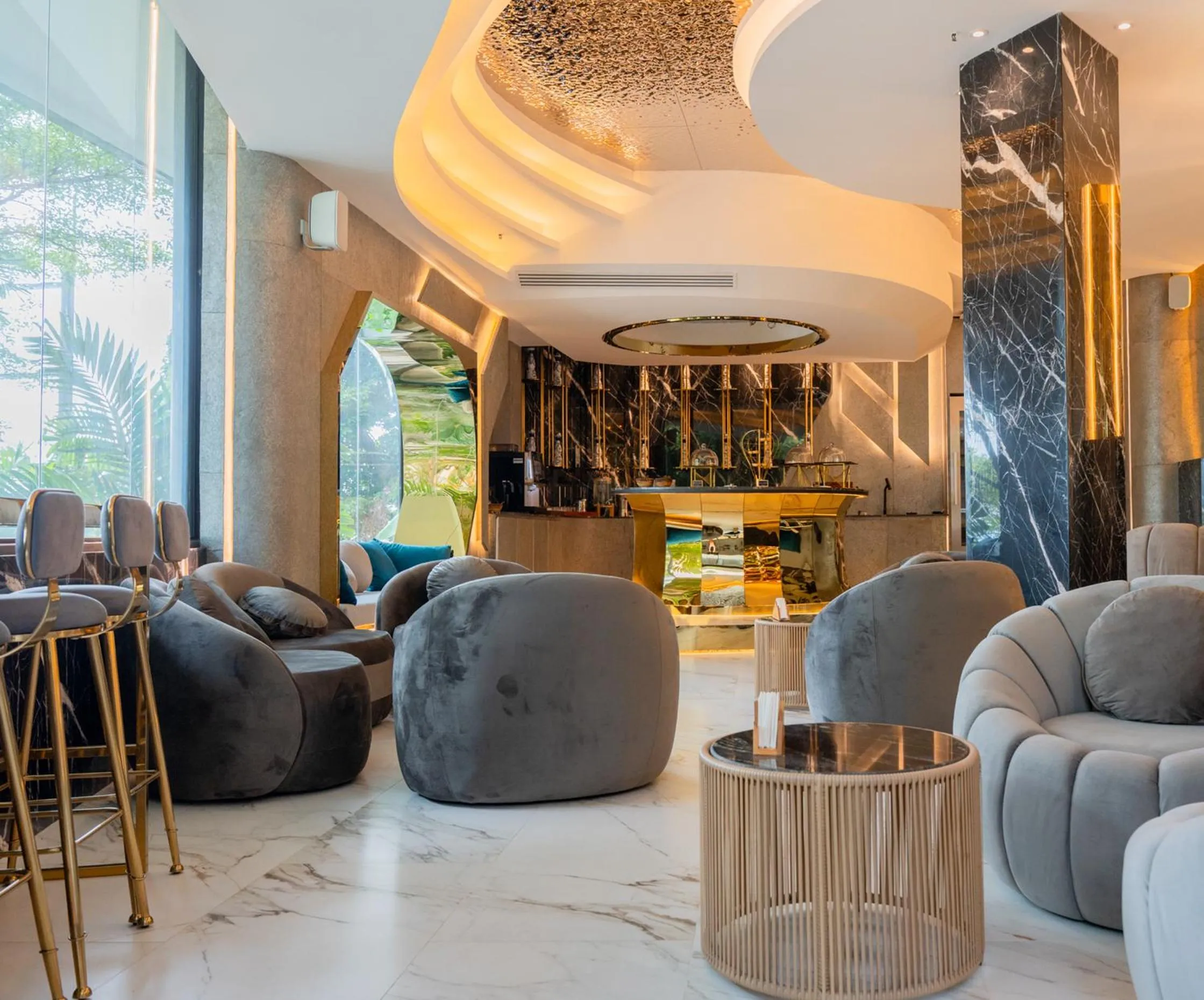 Lounge or bar in Kalima Resort and Spa