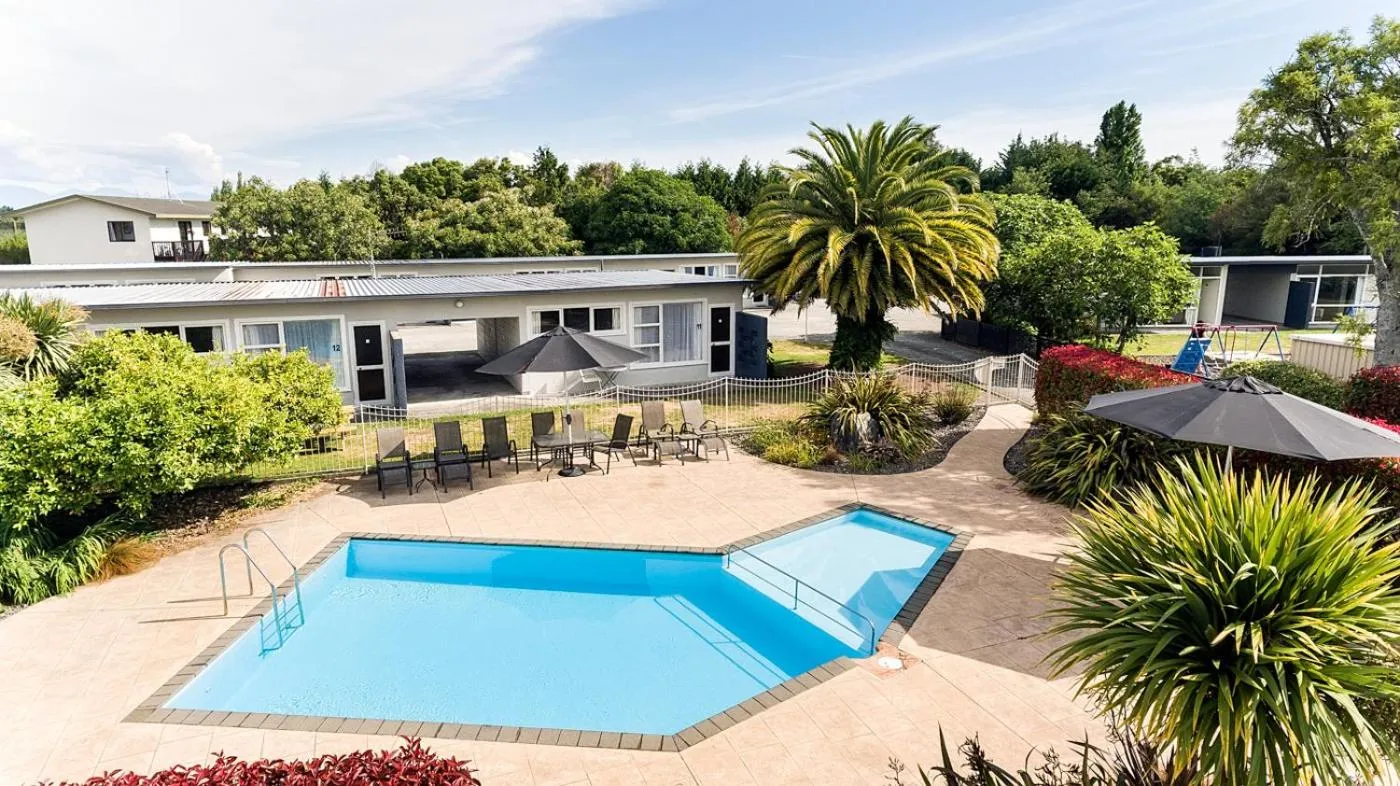 Children play ground in Motueka Garden Motel