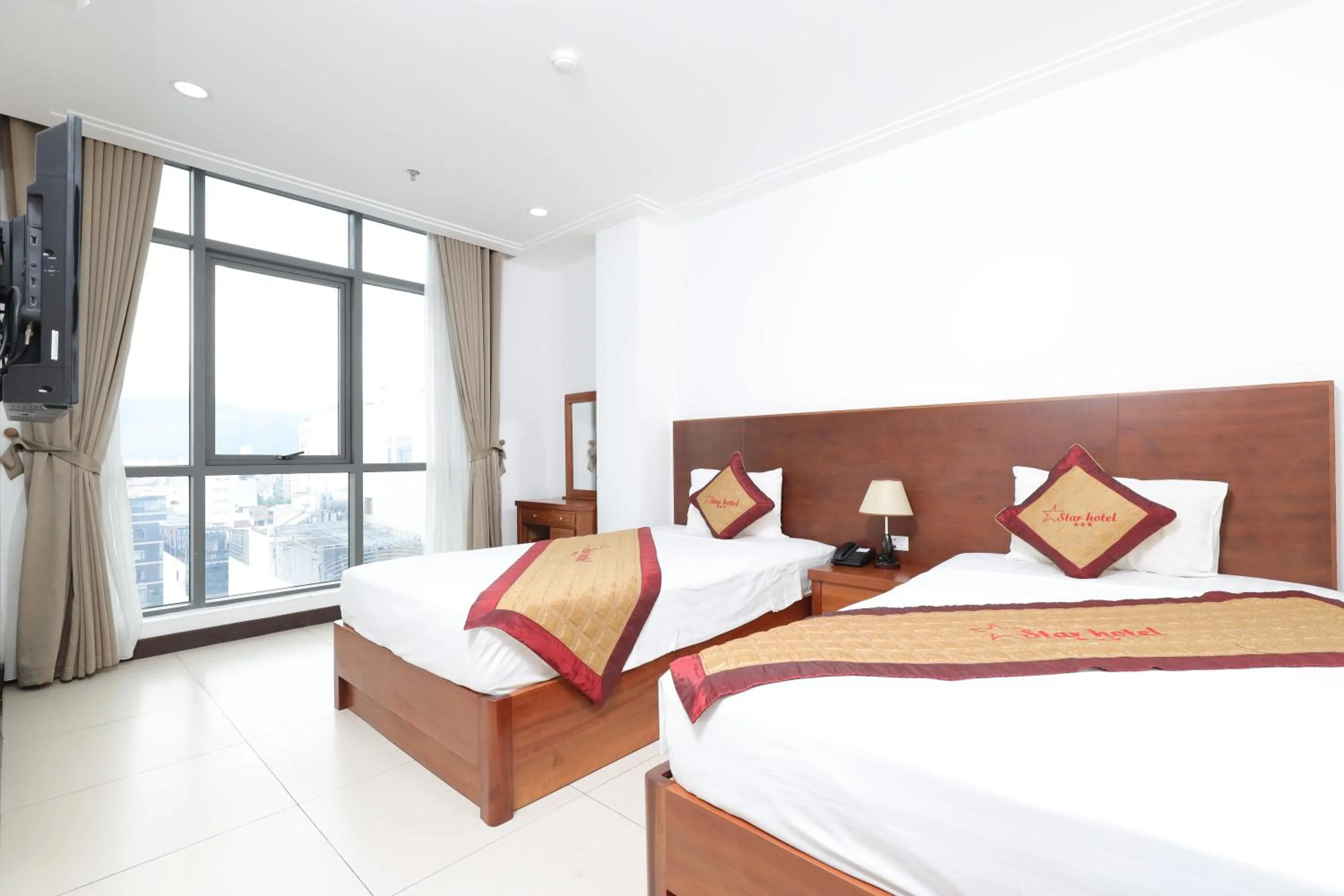 Bedroom, Bed in Star Hotel and Spa - Fitness