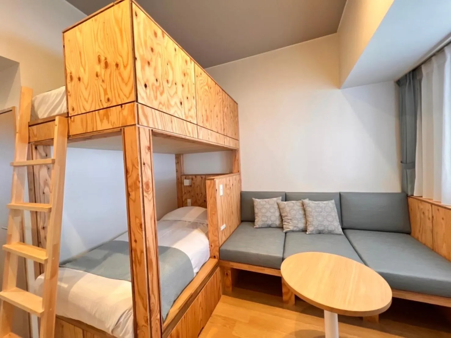 Bed in Hotel Naturwald Furano