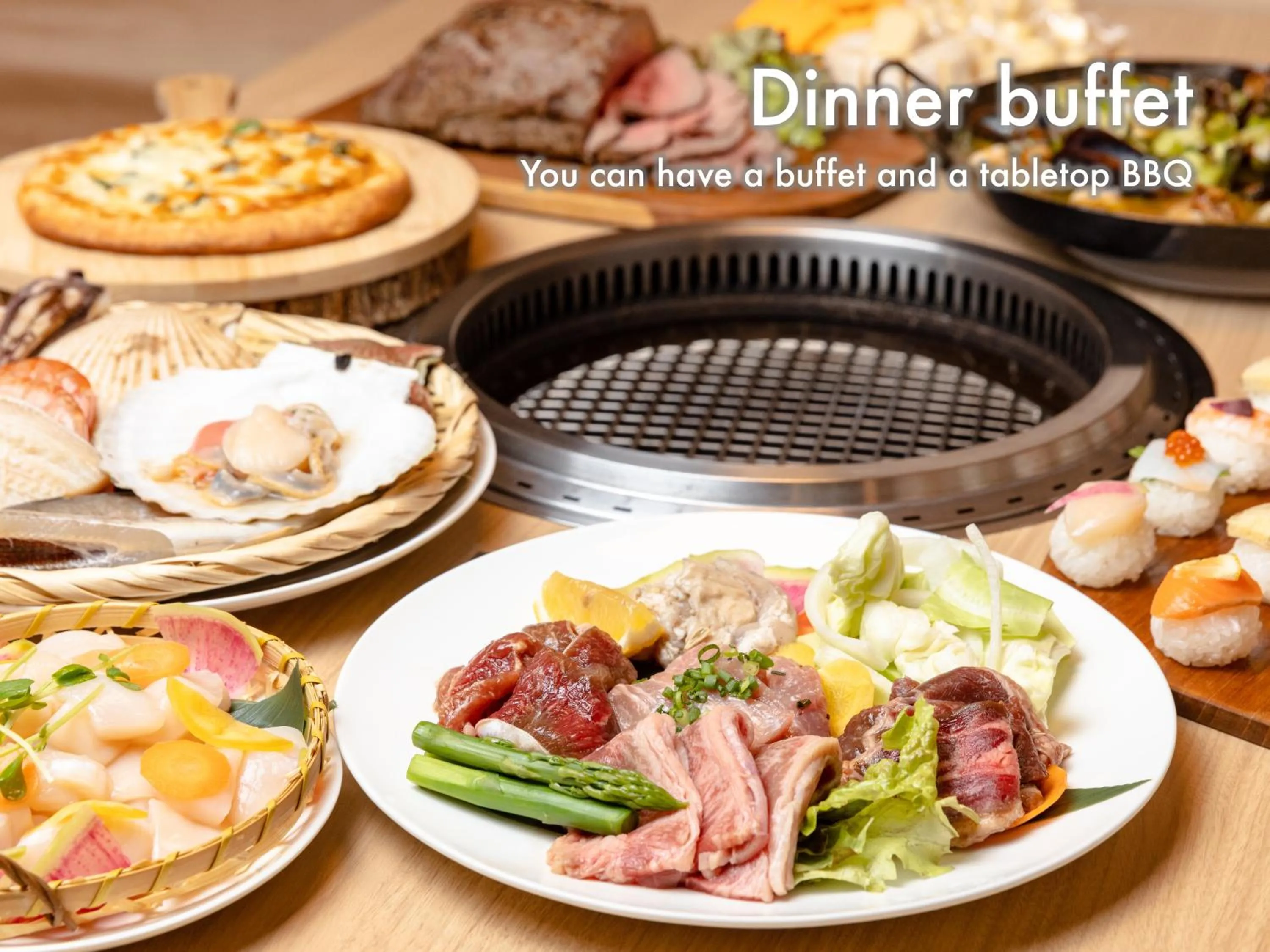 Dinner in Hotel Naturwald Furano