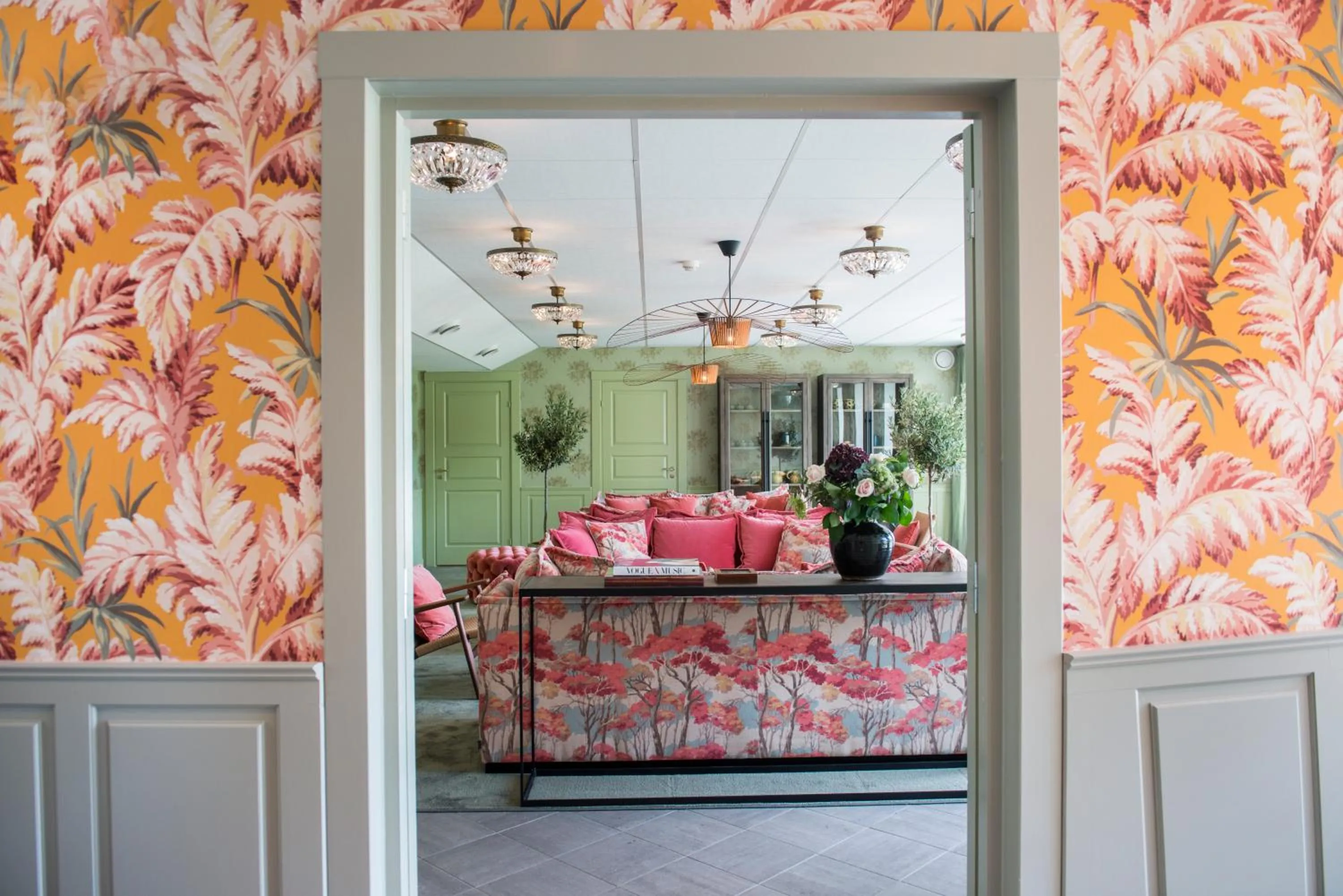 Living room in Villa Alma