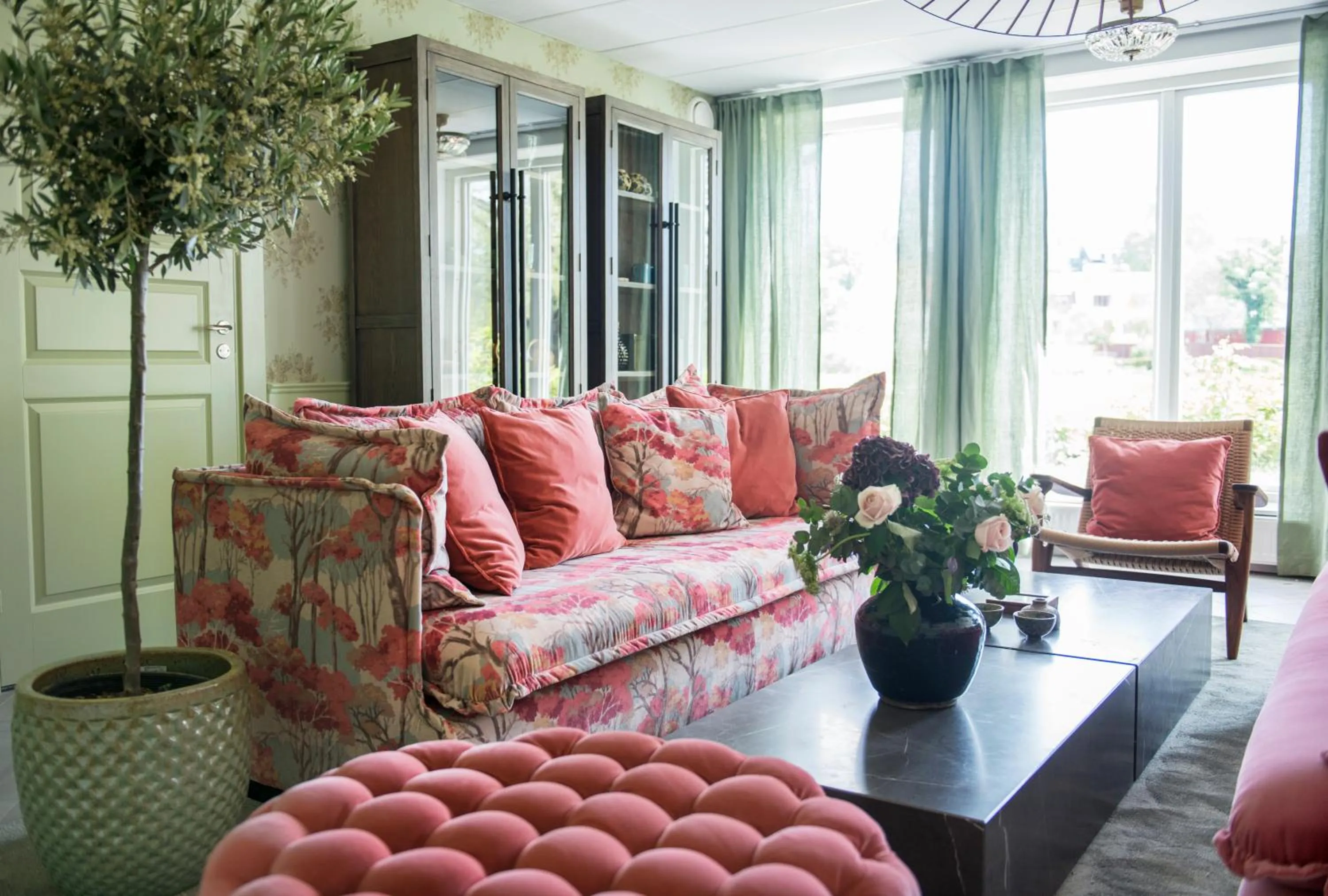 Living room in Villa Alma