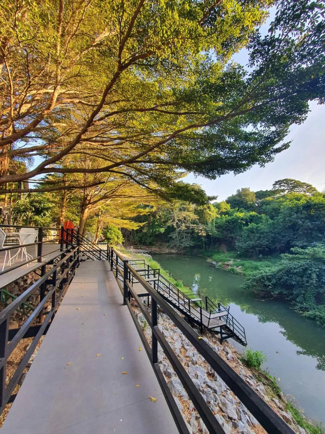 River view in Bansuanrimnam Pakchong Resort