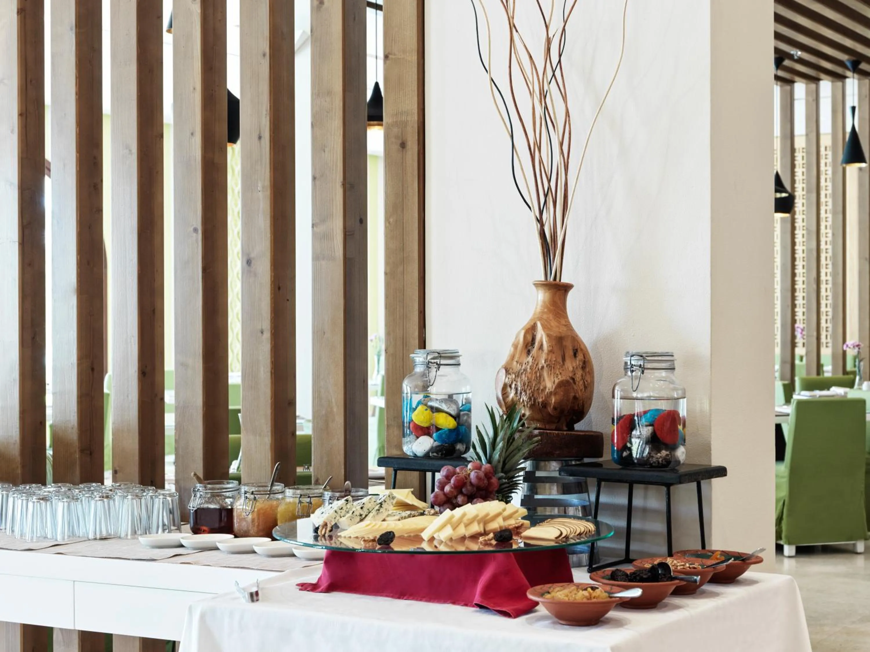 Buffet breakfast in Juweira Boutique Hotel Adult only