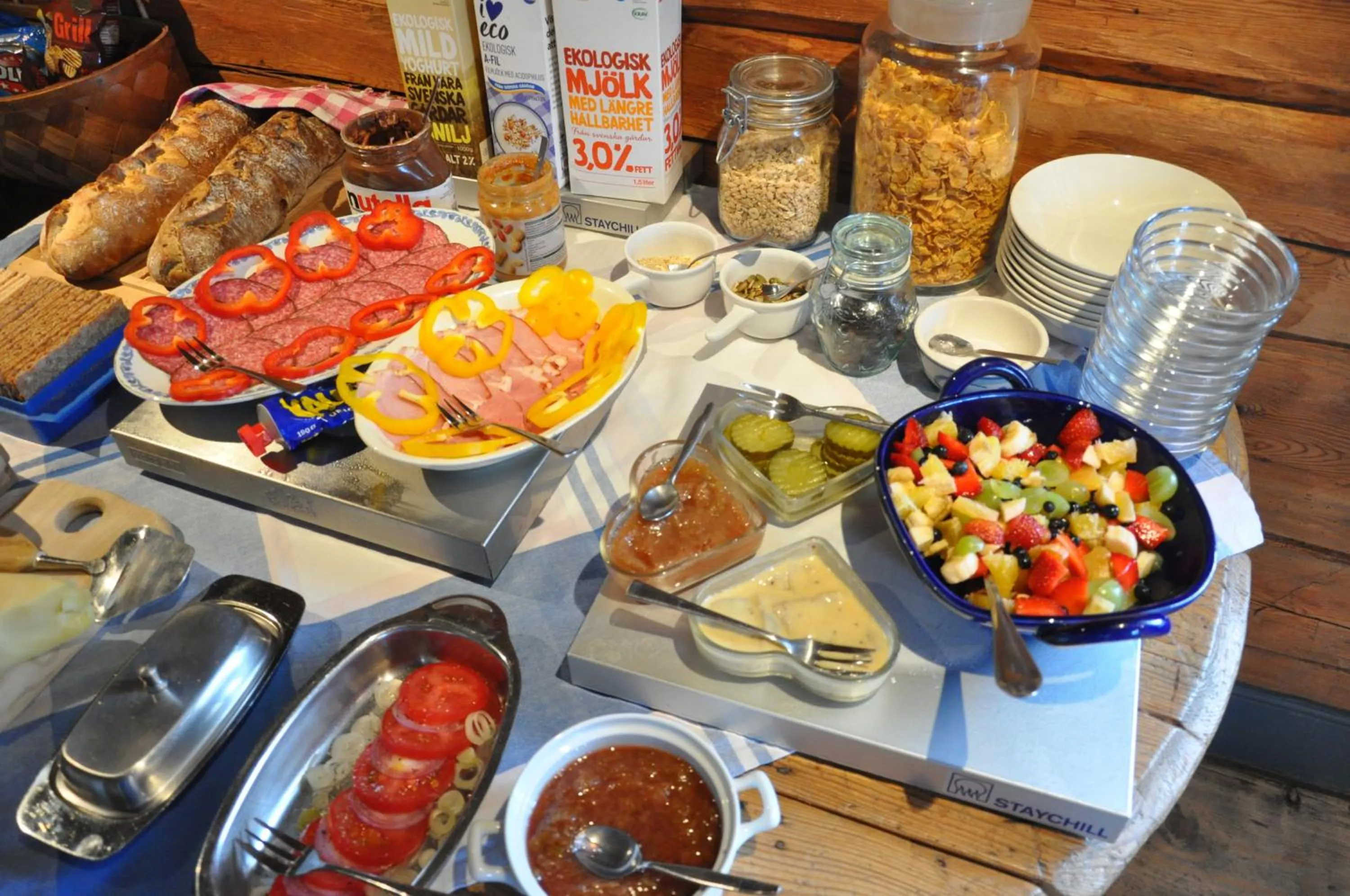 Buffet breakfast in Kröken