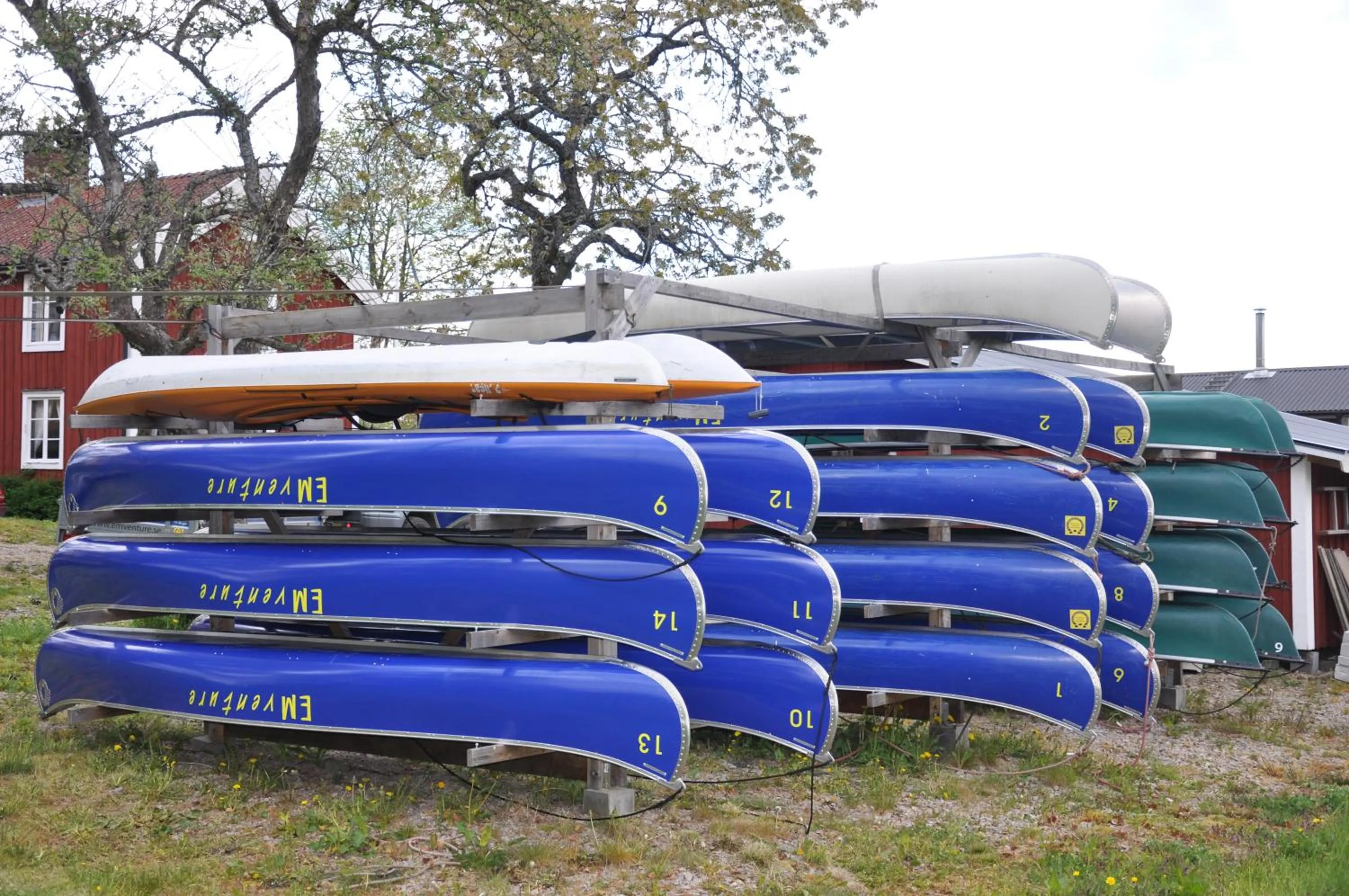 Canoeing, Water Park in Kröken