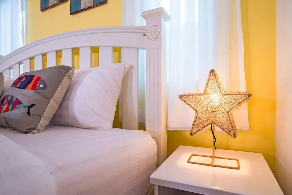 Bed in Aonang Sweet Blue Sea