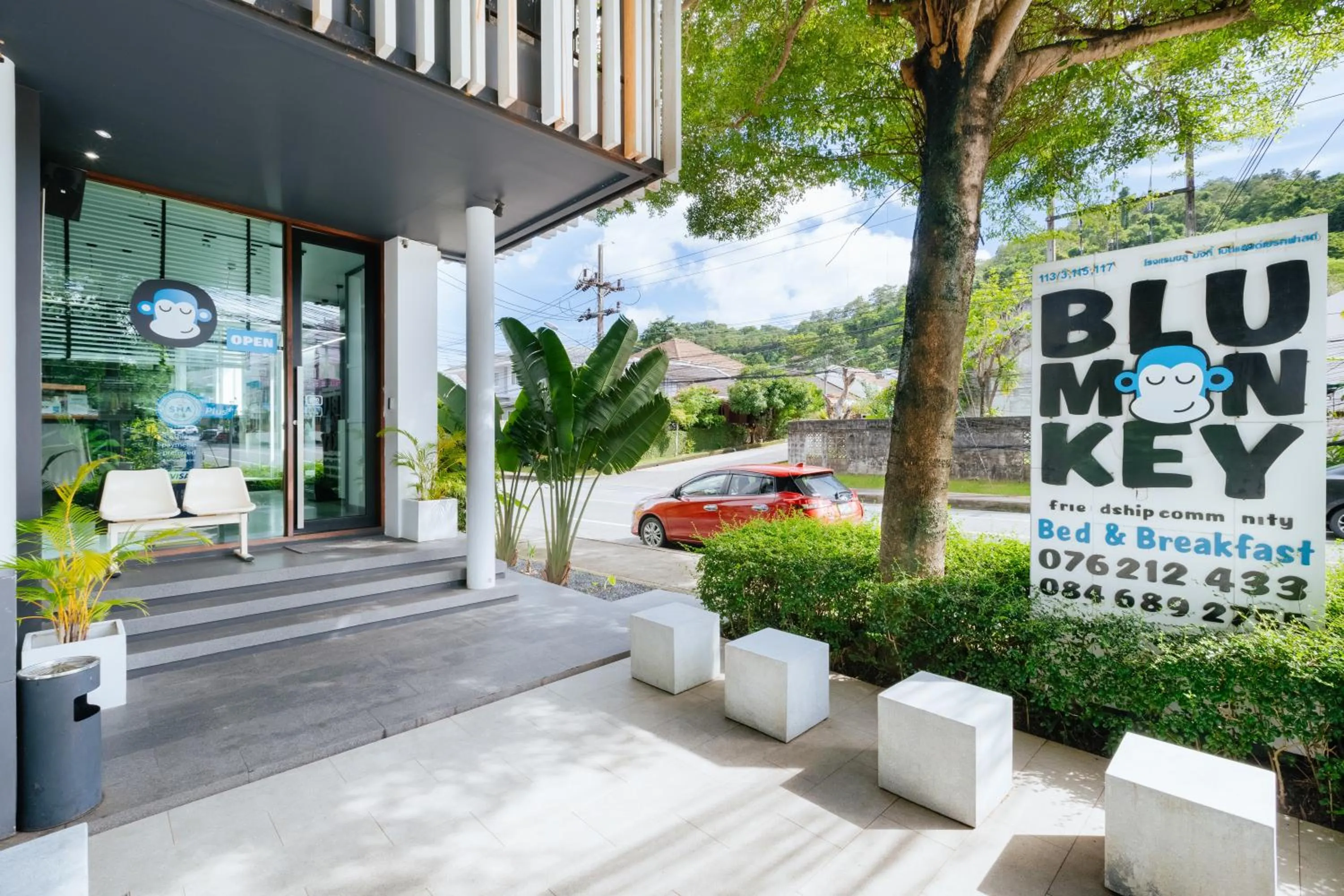 Property building in Blu Monkey Bed & Breakfast Phuket