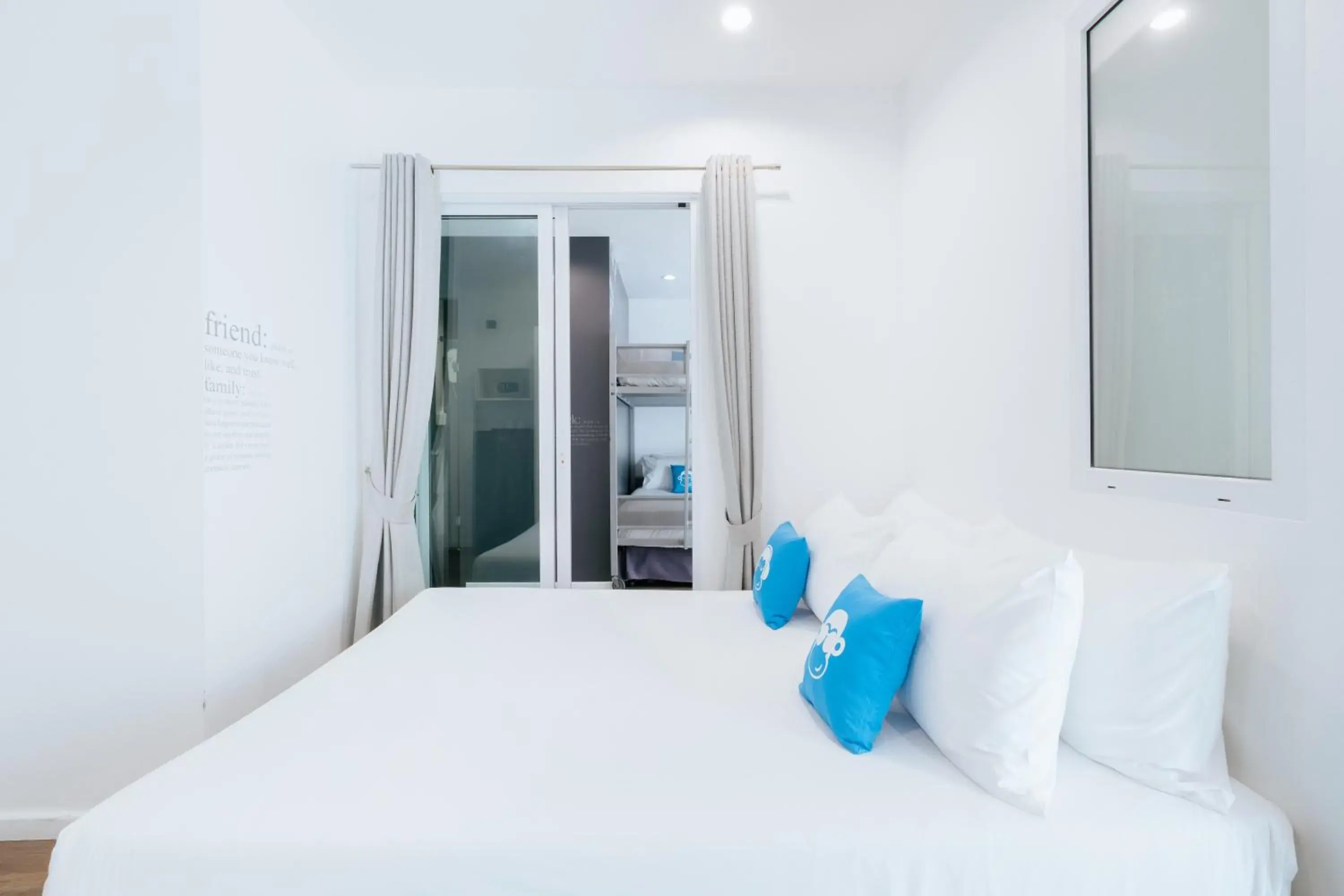 Superior Family Room in Blu Monkey Bed & Breakfast Phuket Superior Family Room in Blu Monkey Bed & Breakfast Phuket