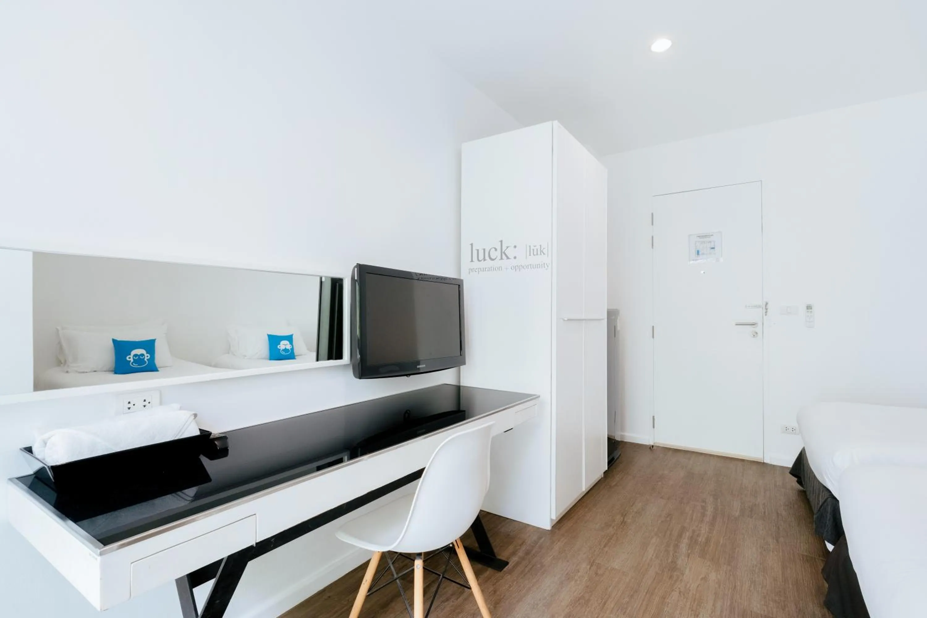 Bedroom, Bed in Blu Monkey Bed & Breakfast Phuket