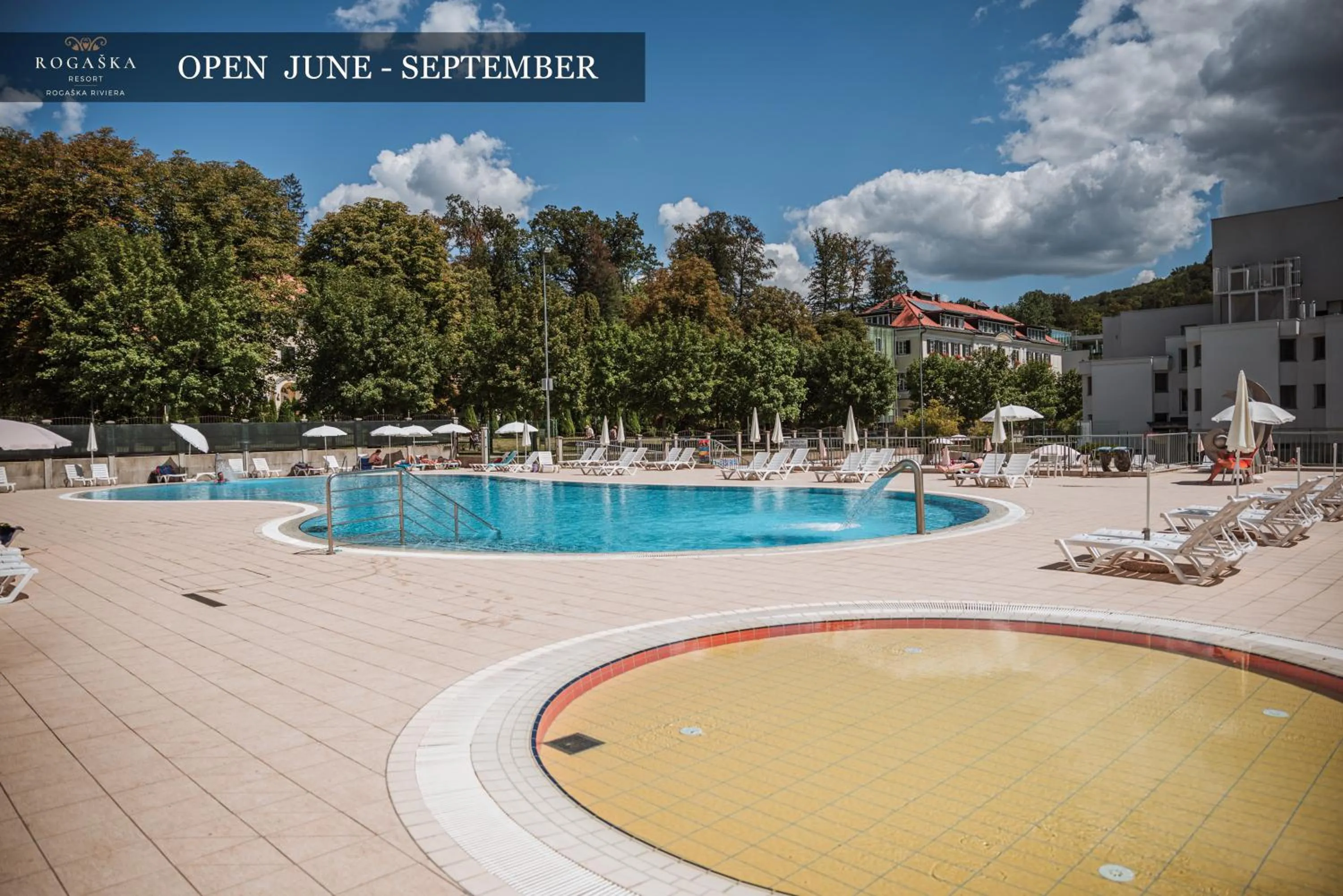 Swimming pool in Grand Hotel Rogaska