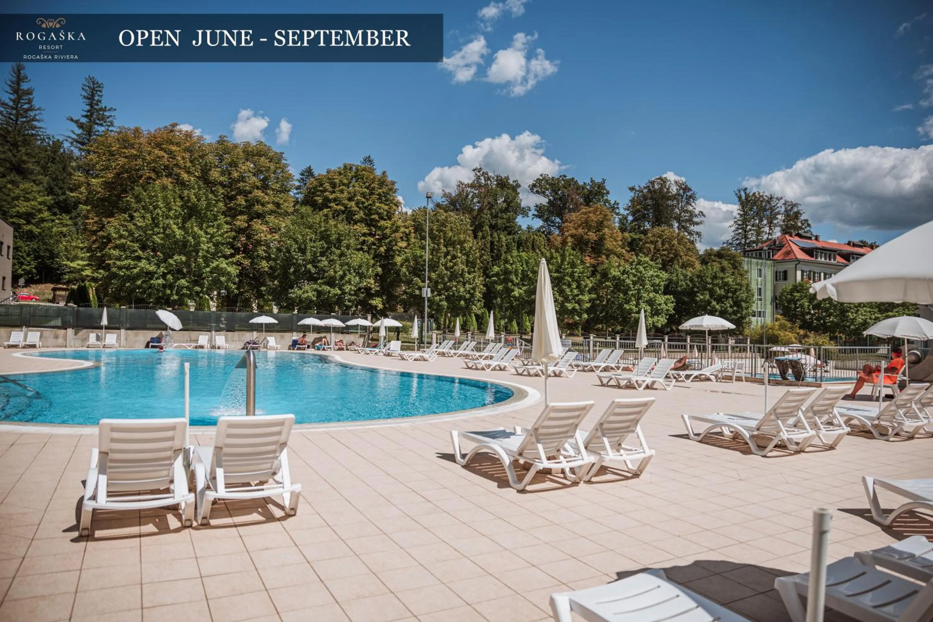 Swimming pool in Grand Hotel Rogaska