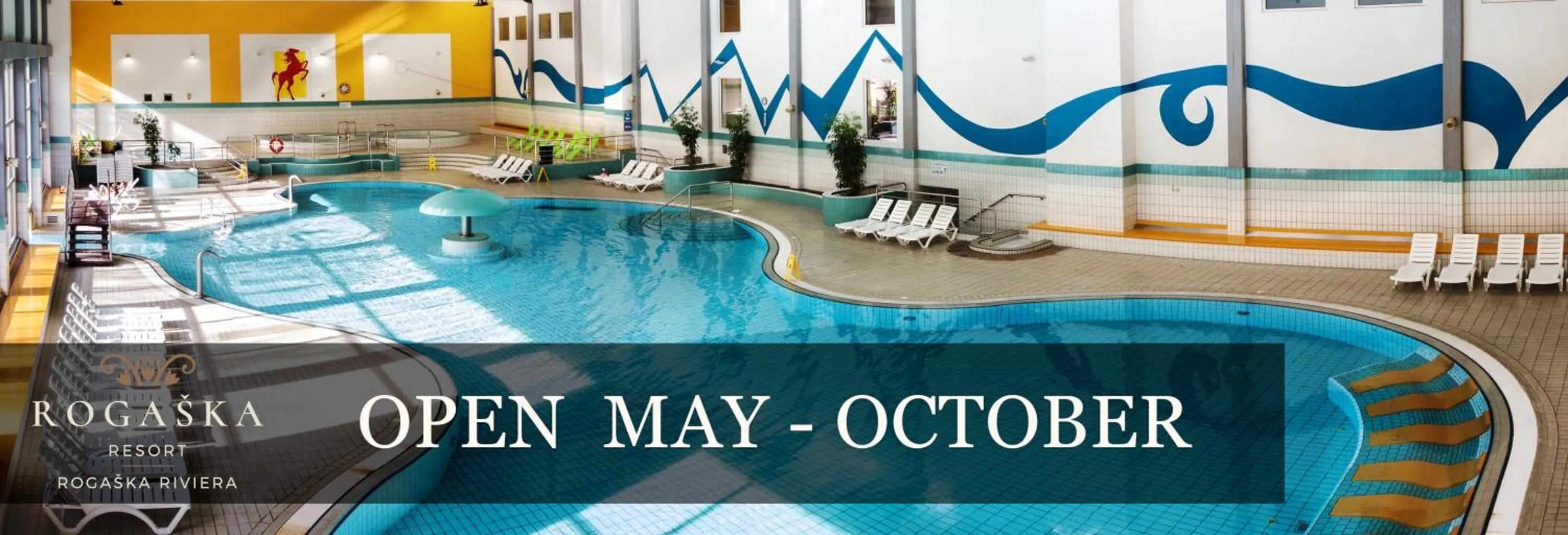 Swimming pool in Grand Hotel Rogaska