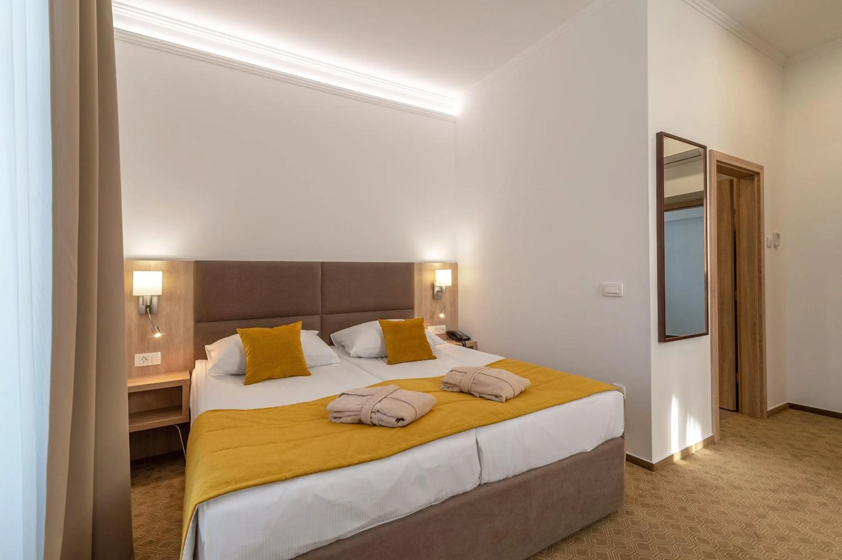 Bed in Grand Hotel Rogaska