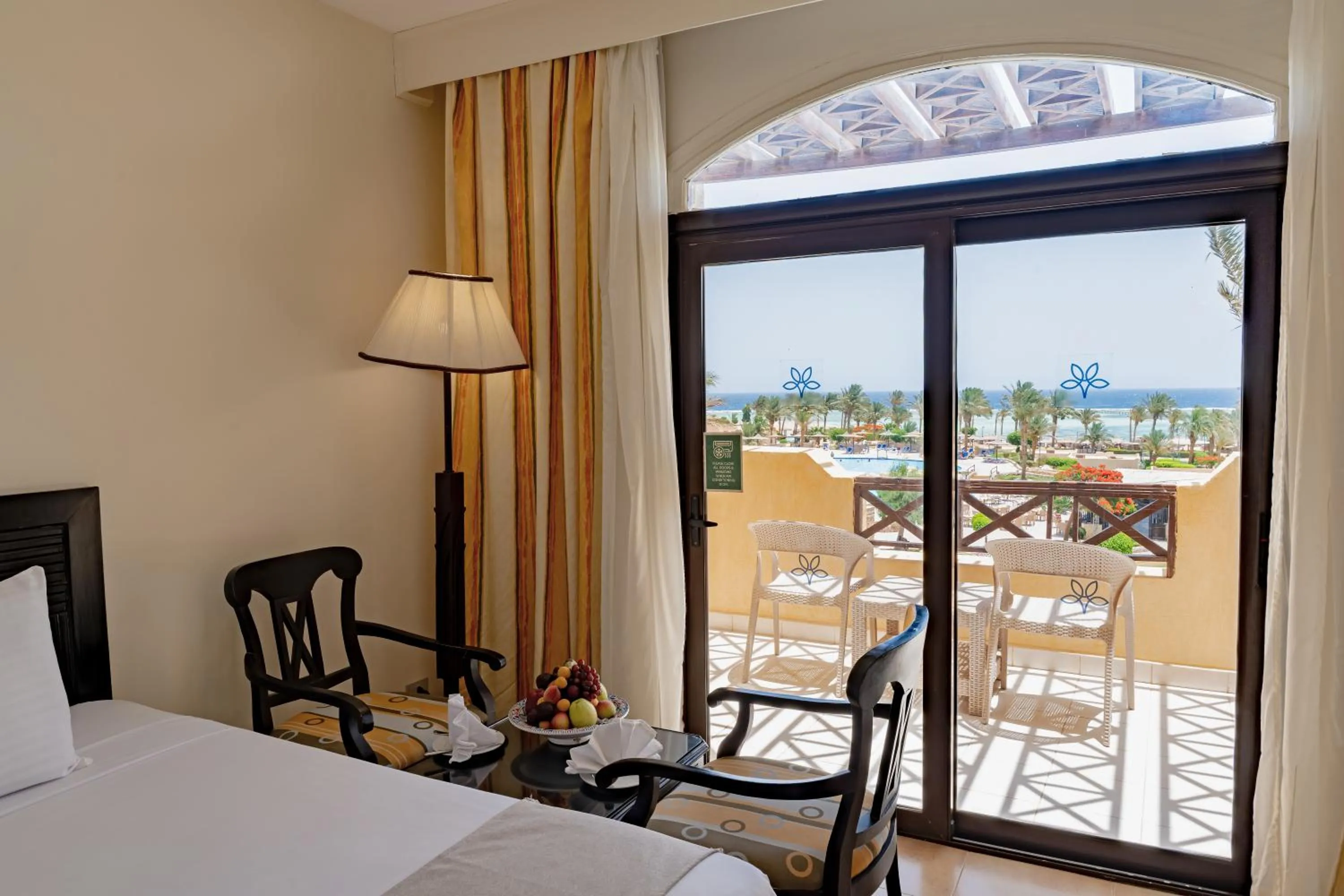 View (from property/room), Bed in Blend Elphistone Resort Marsa Alam