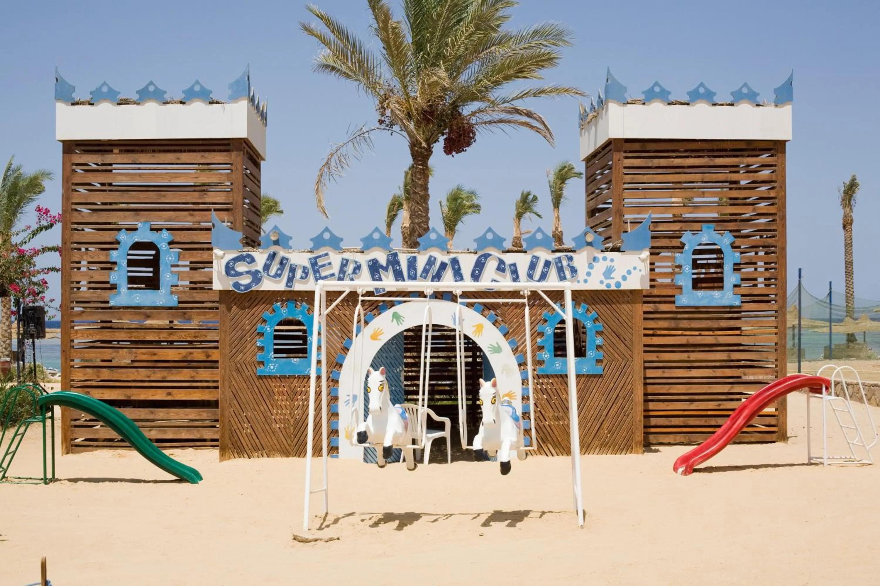 Children play ground in Blend Elphistone Resort Marsa Alam
