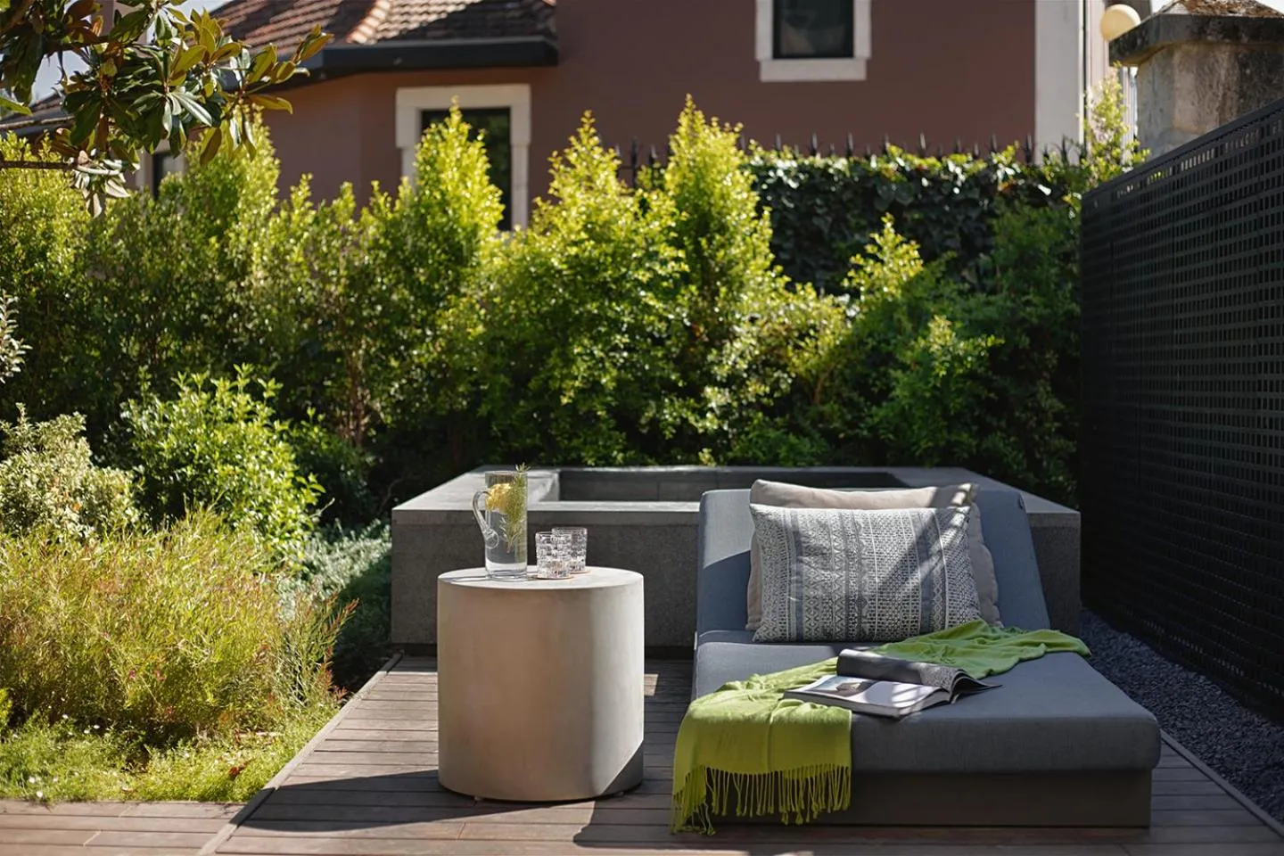 Garden in Six Senses Douro Valley