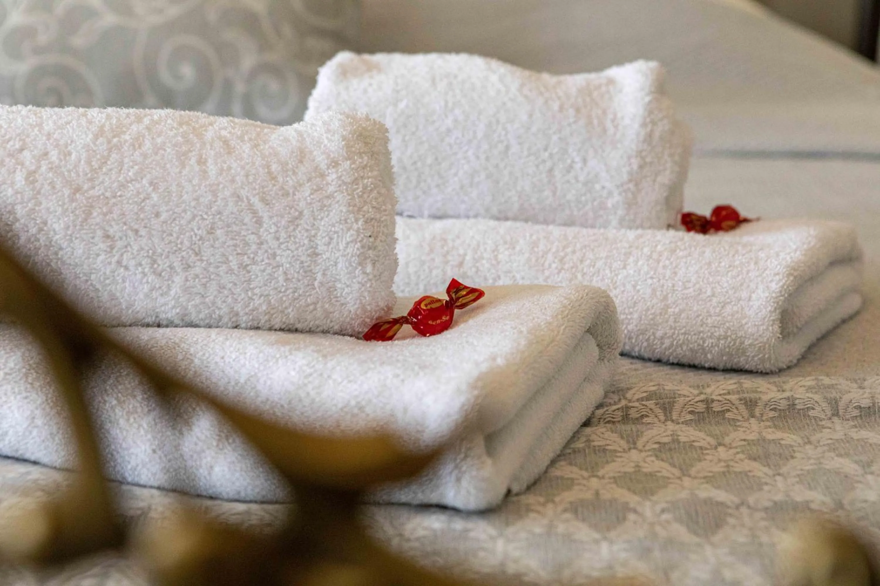 towels in Althaia Pension