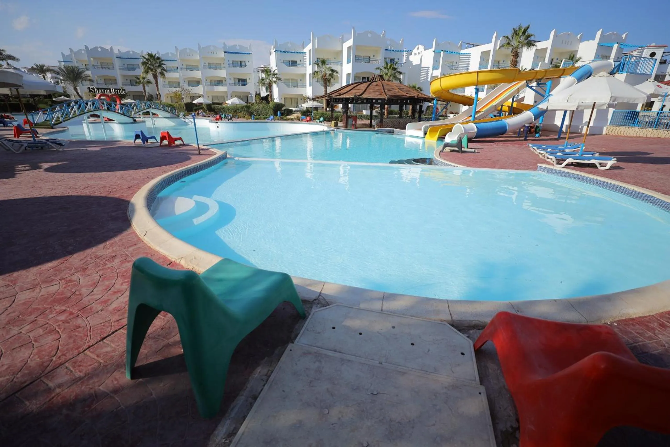 Aqua park in Sharm Bride Resort Aqua & SPA
