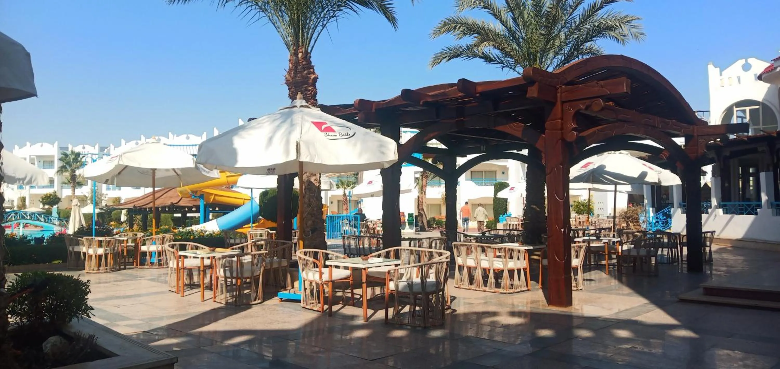 Patio in Sharm Bride Resort Aqua & SPA