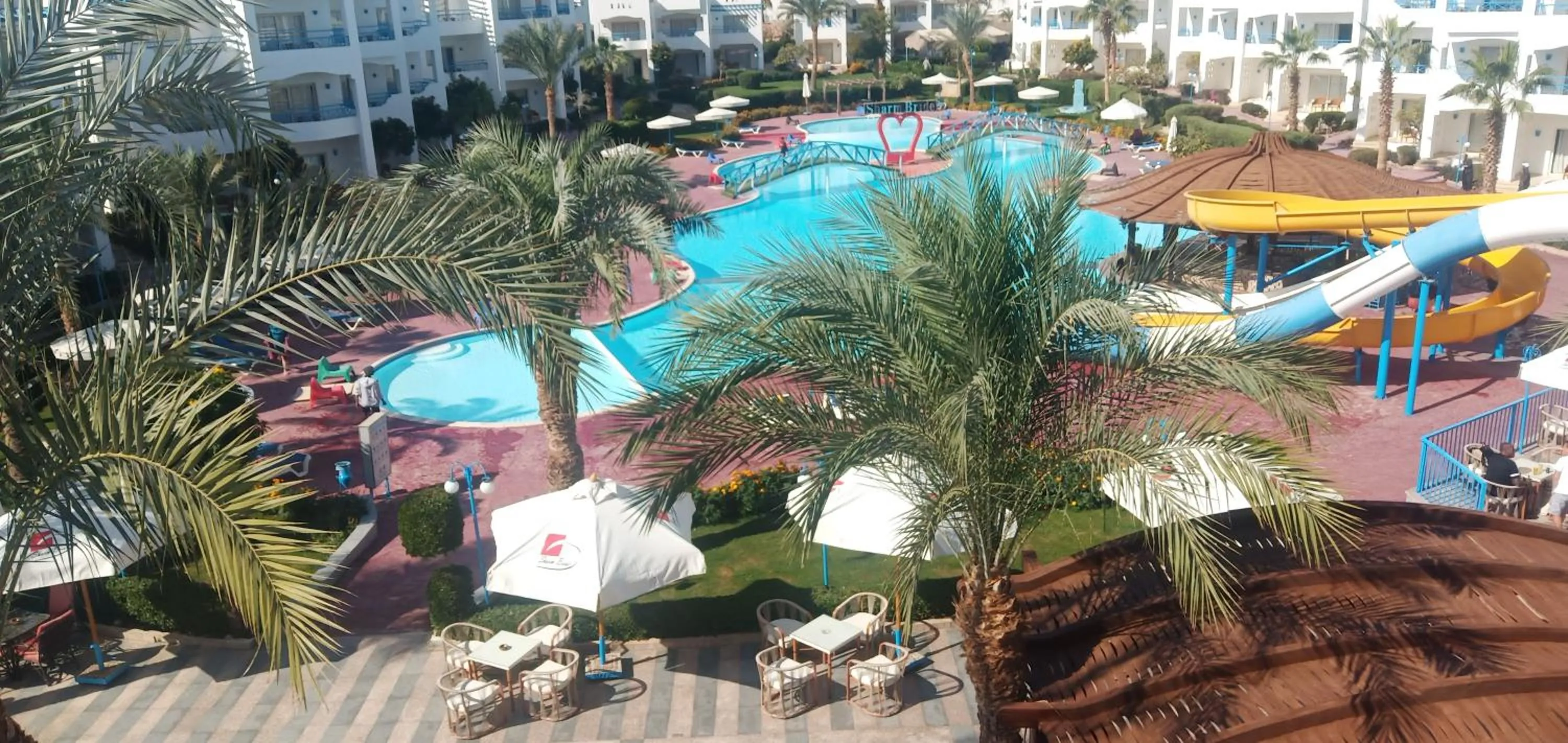 Pool view in Sharm Bride Resort Aqua & SPA