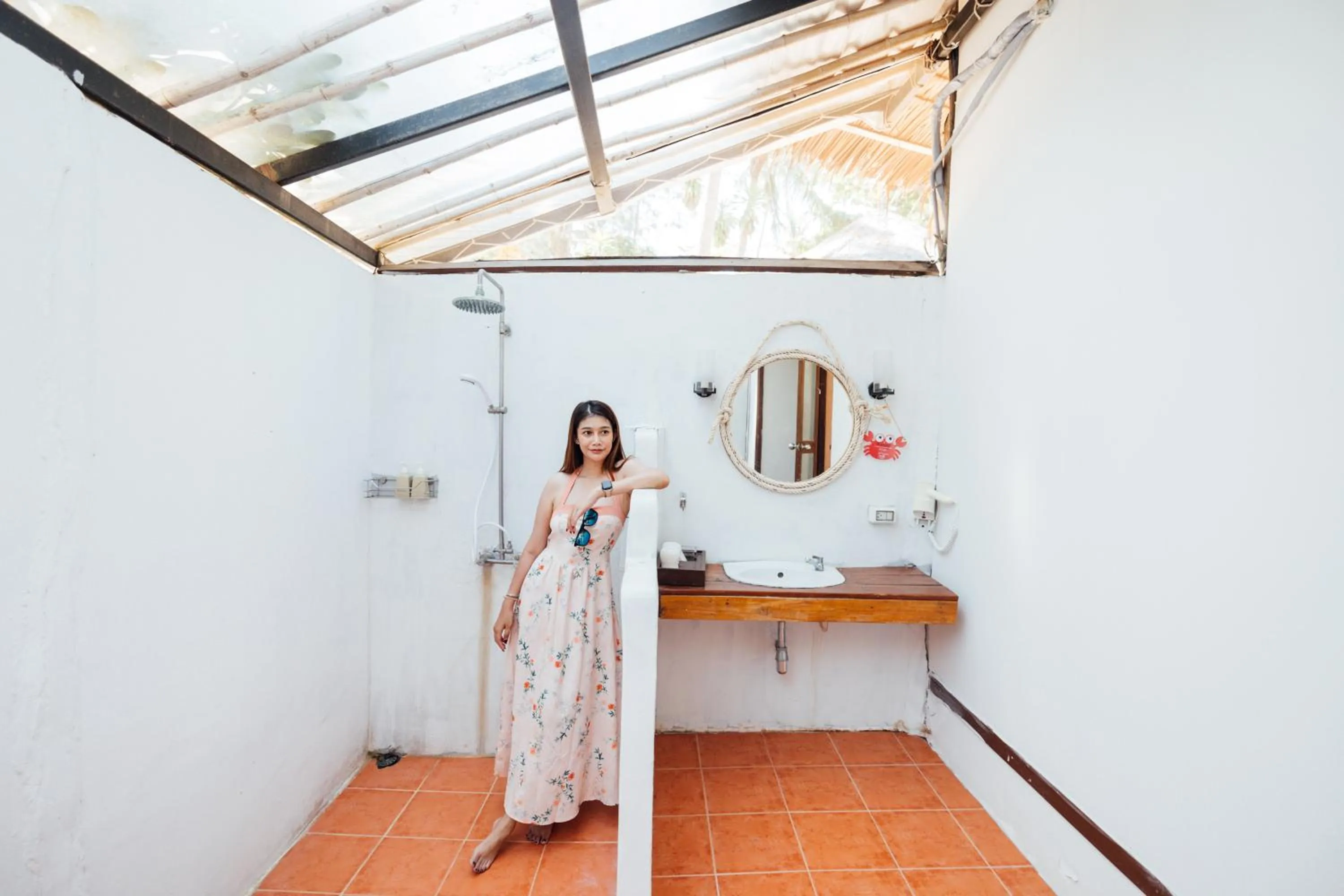 Bathroom in Mayalay Resort-Green Hotel
