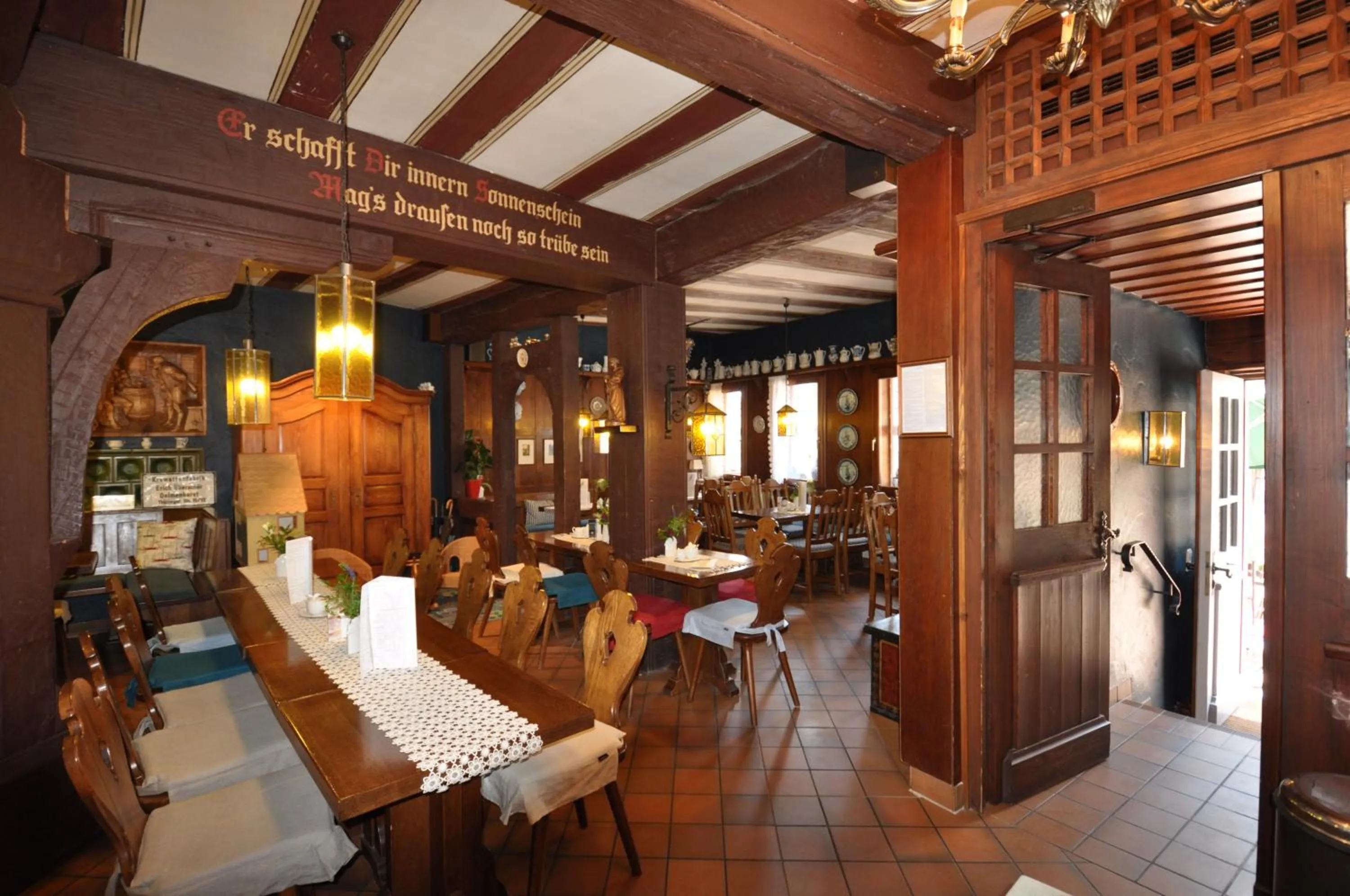 Restaurant/places to eat in Hotel Schmuckkästchen