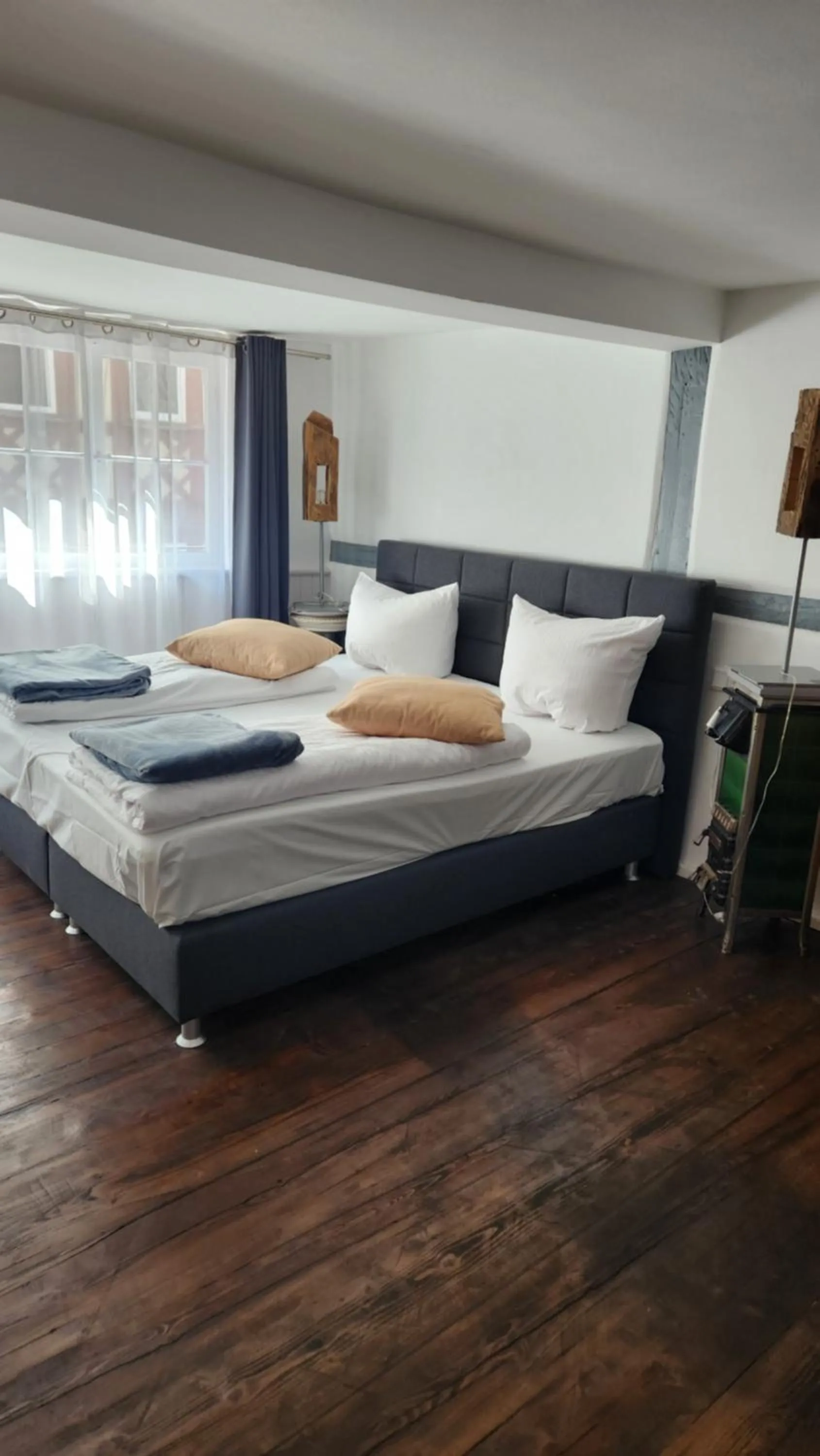 Bed in Hotel Schmuckkästchen