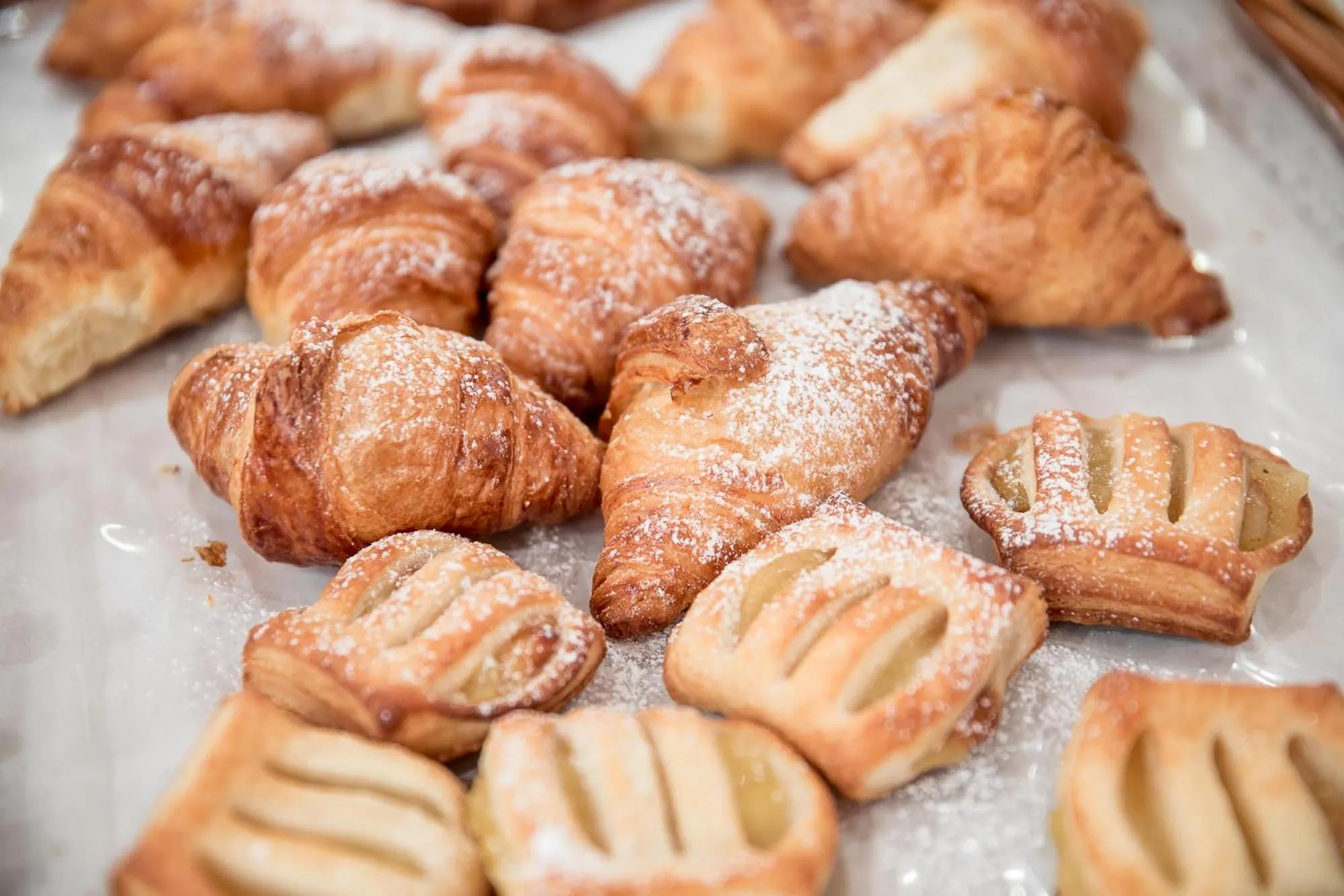 Italian breakfast in Hotel Gran Paradiso