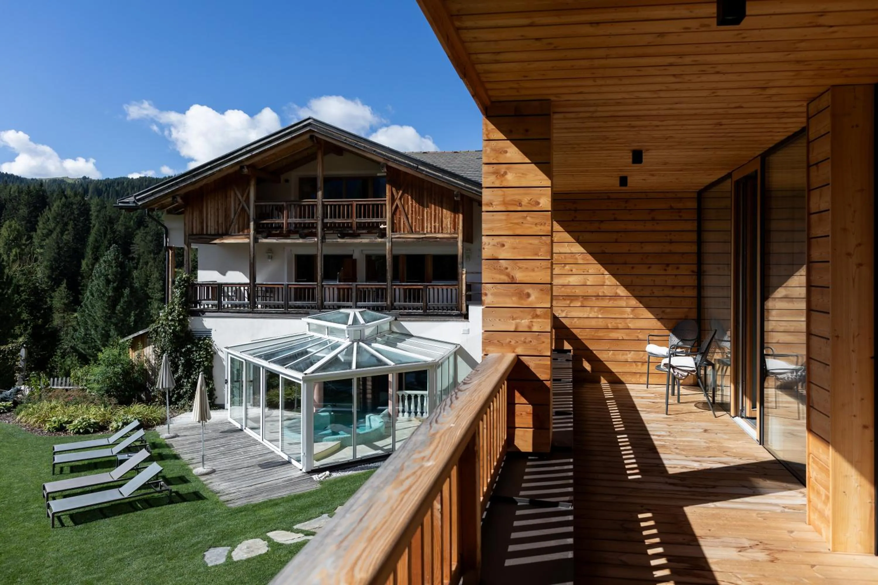 Balcony/Terrace in Hotel Gran Paradiso