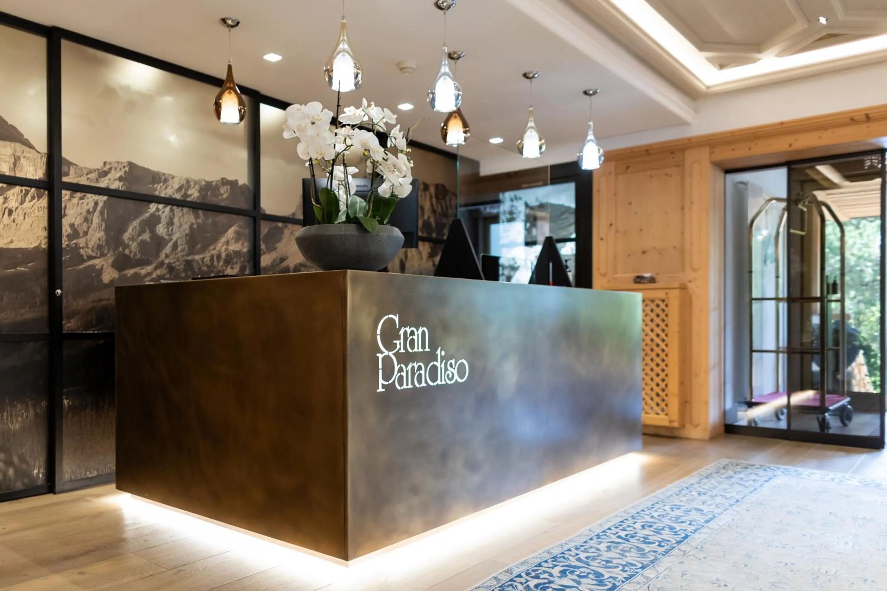 Lobby or reception in Hotel Gran Paradiso