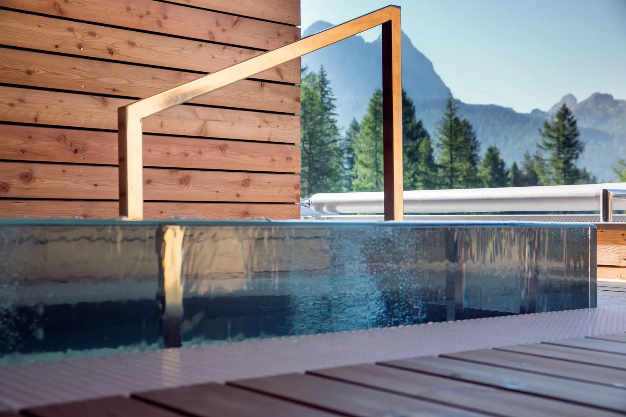Open Air Bath in Hotel Gran Paradiso