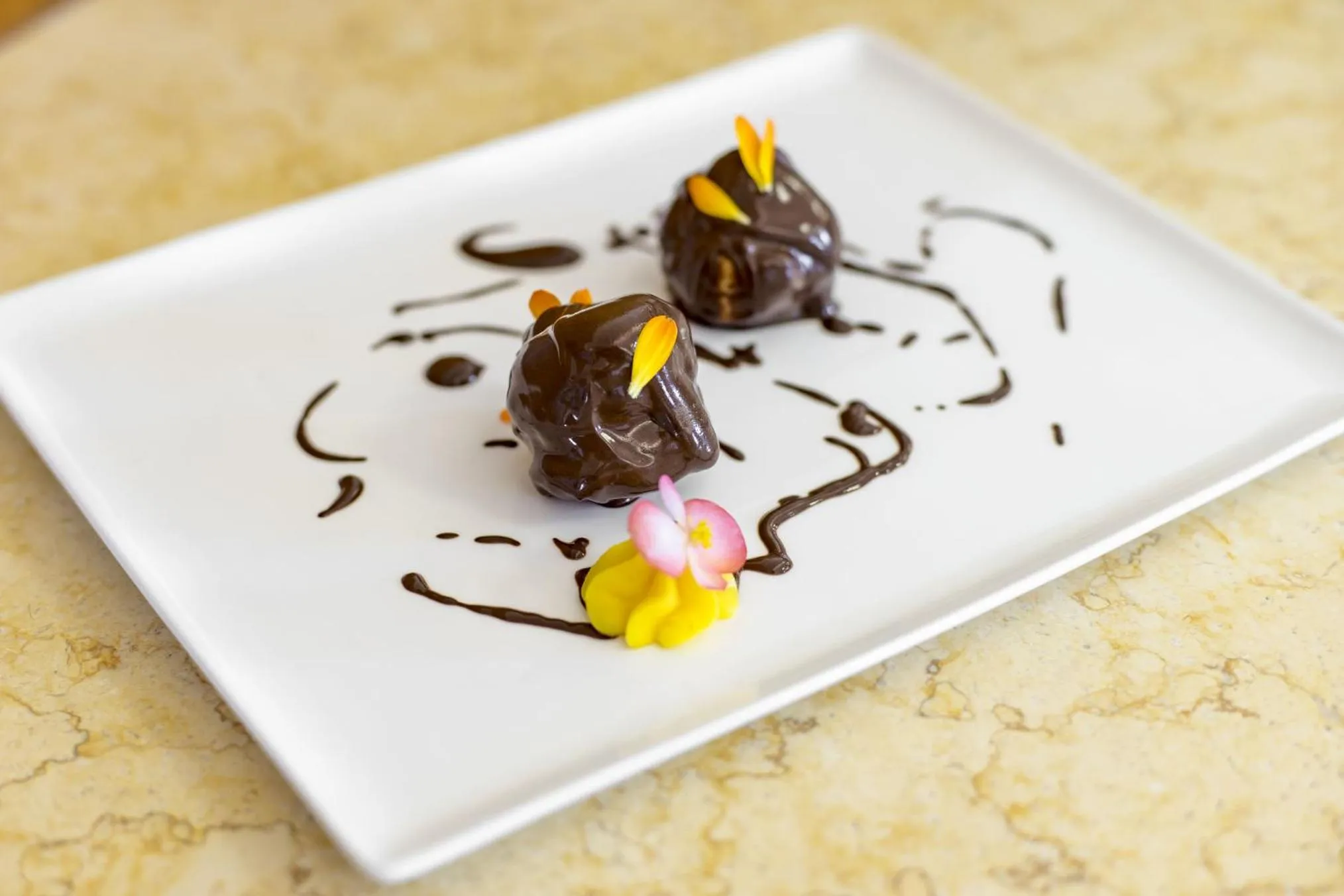 Food close-up in Hotel Ville Bianchi