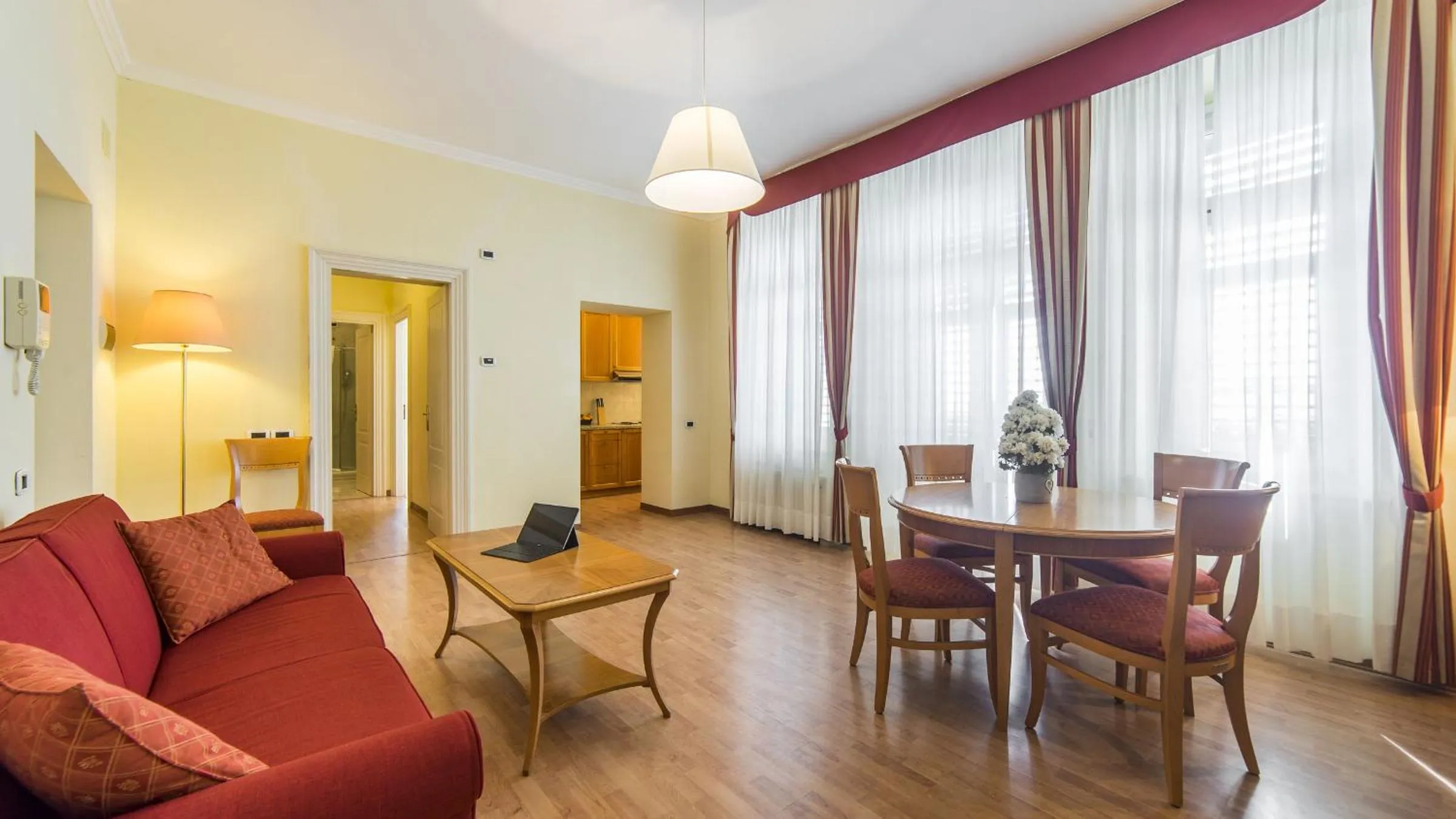 Living room in Hotel Ville Bianchi